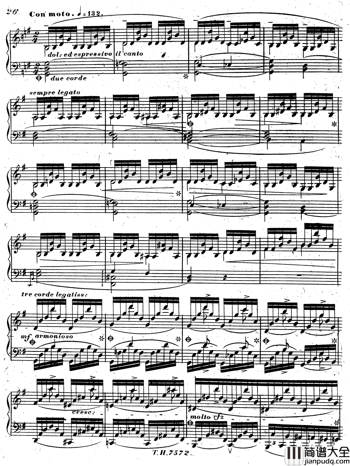 西班牙走私犯回旋曲S.252钢琴谱_李斯特