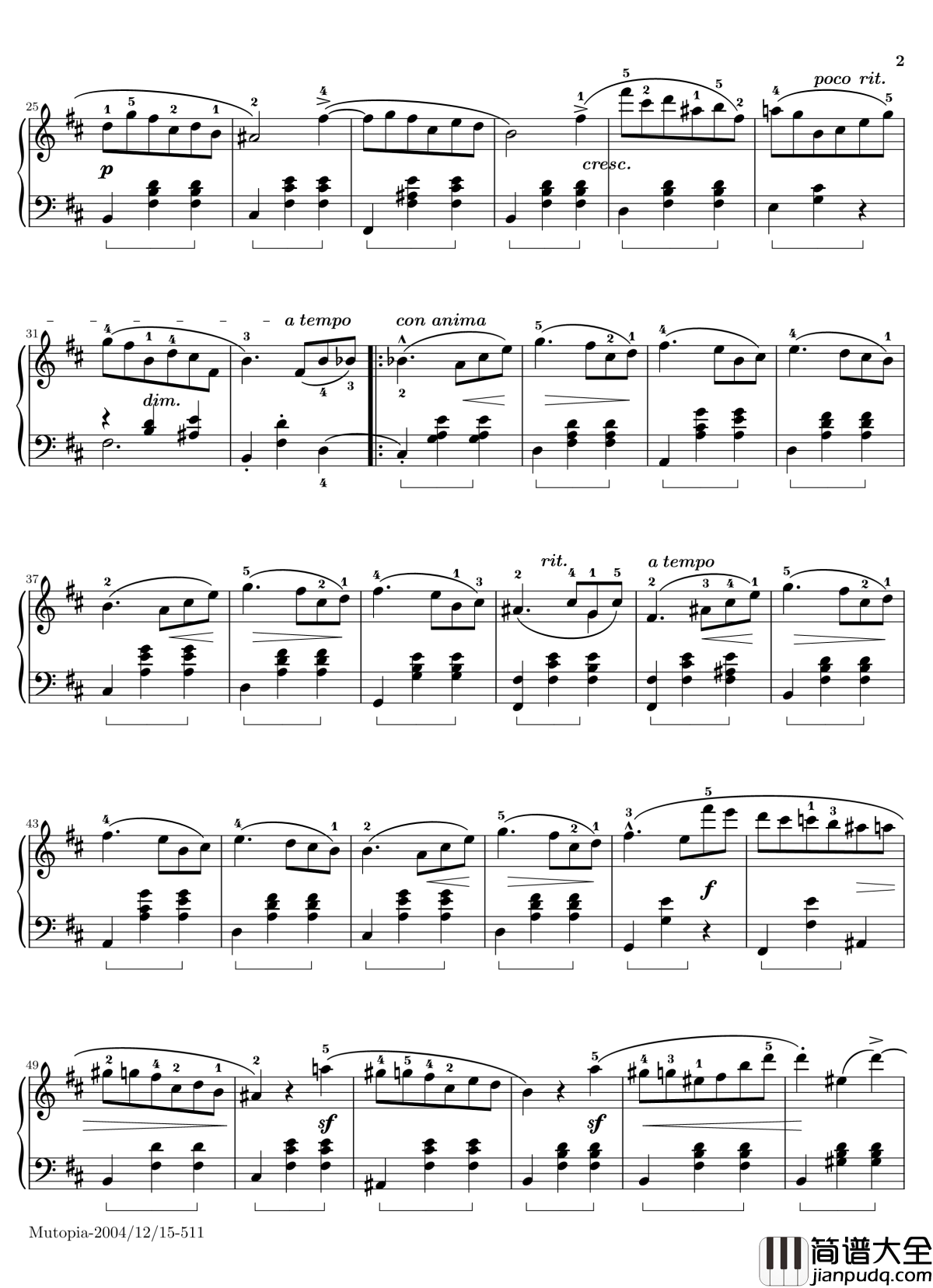 Waltz_Op_69_N_2钢琴谱_肖邦圆舞曲_肖邦_chopin