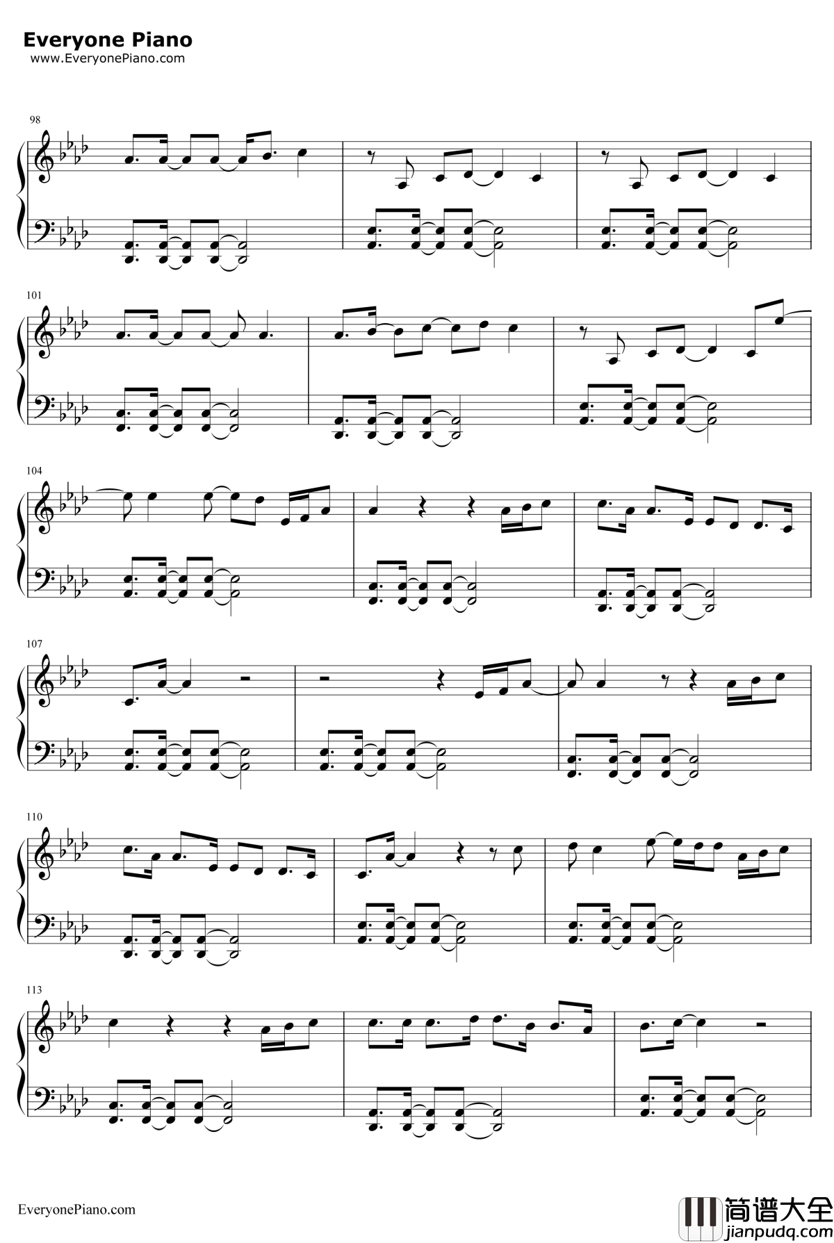 What_About_Us钢琴谱_P!nk