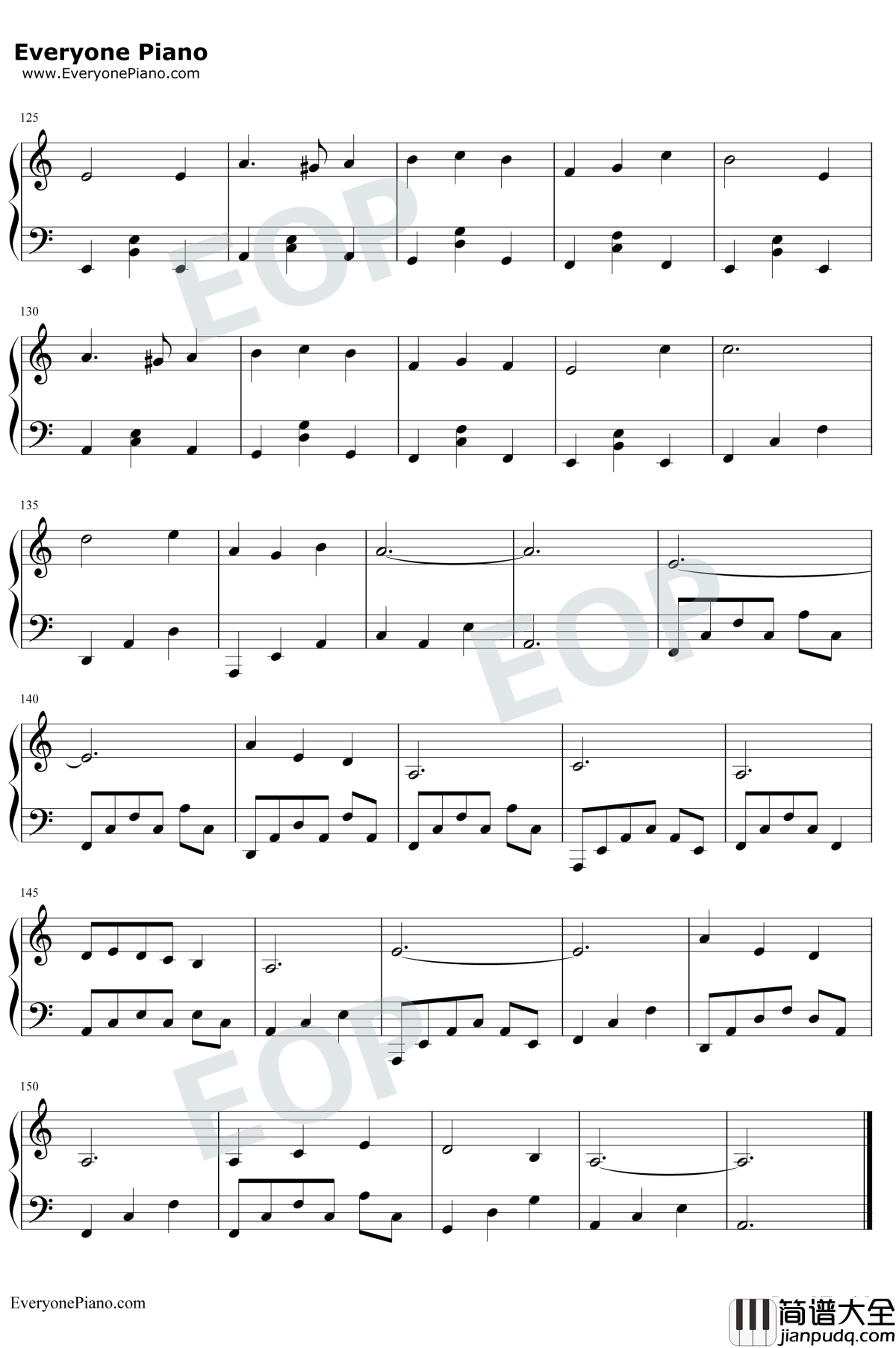 窗钢琴谱_吴青峰_扶摇人物主题曲