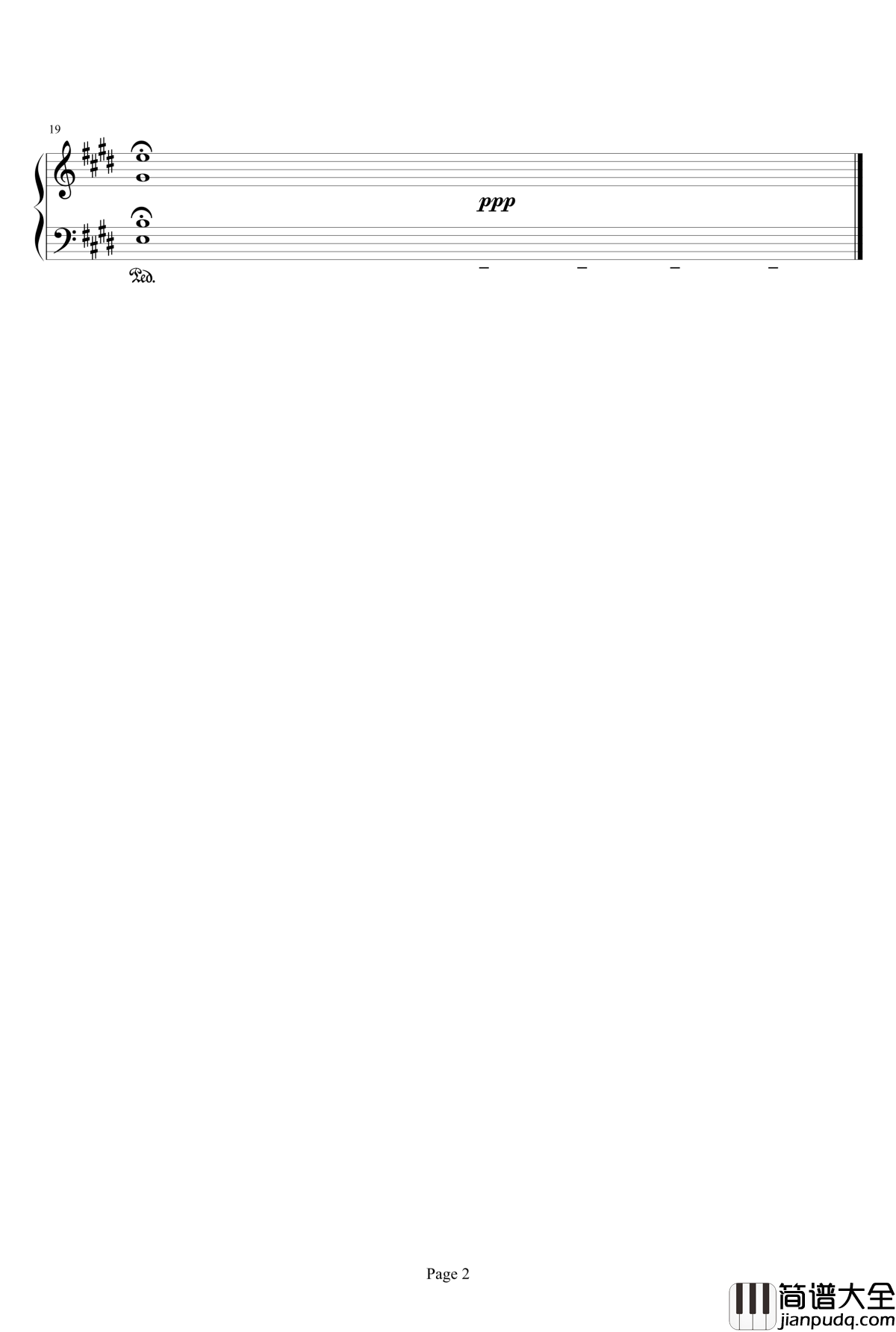 最终幻想FF3片头曲钢琴谱_最终幻想
