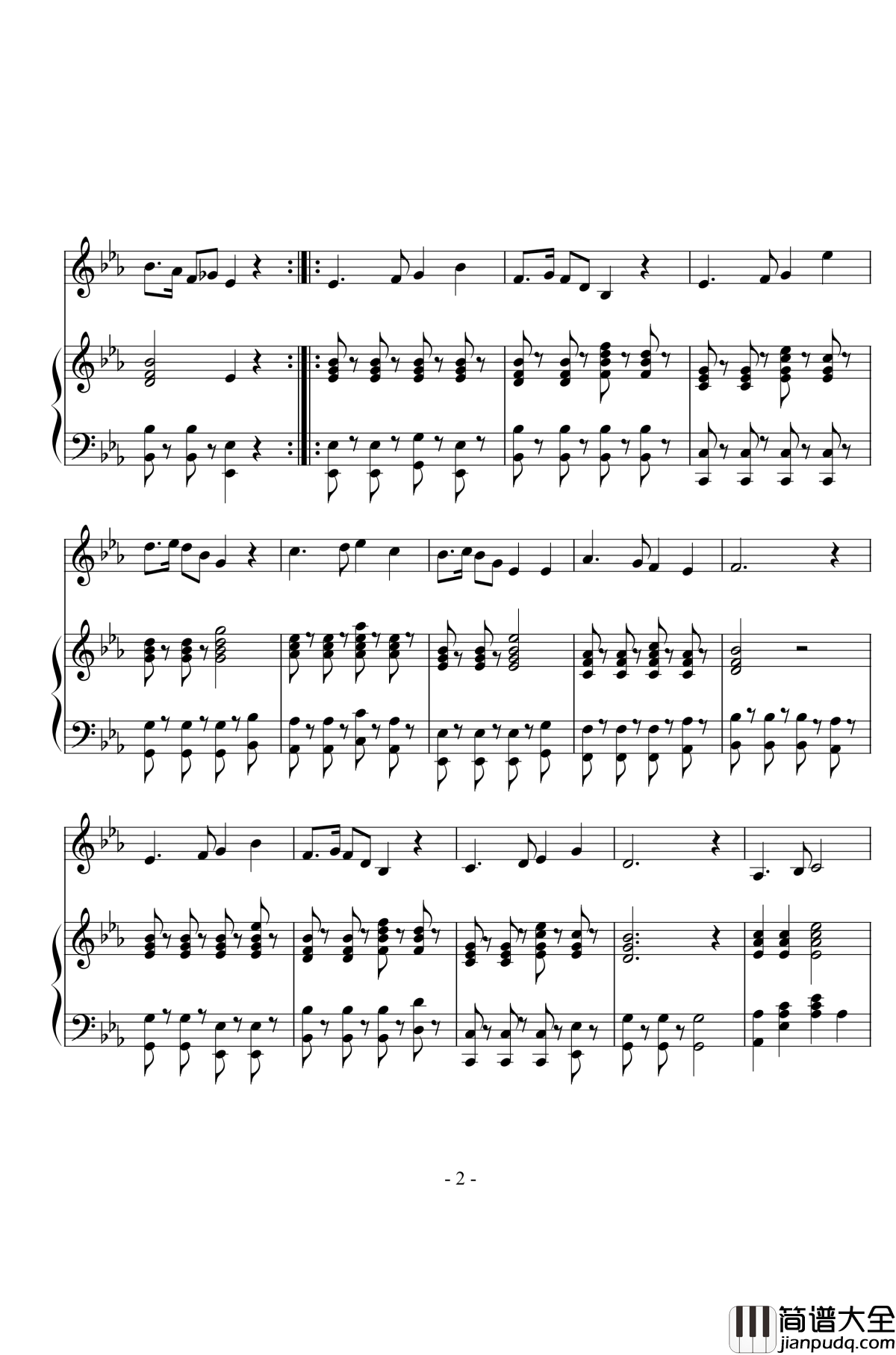 俄罗斯进行曲钢琴谱_nzh1934