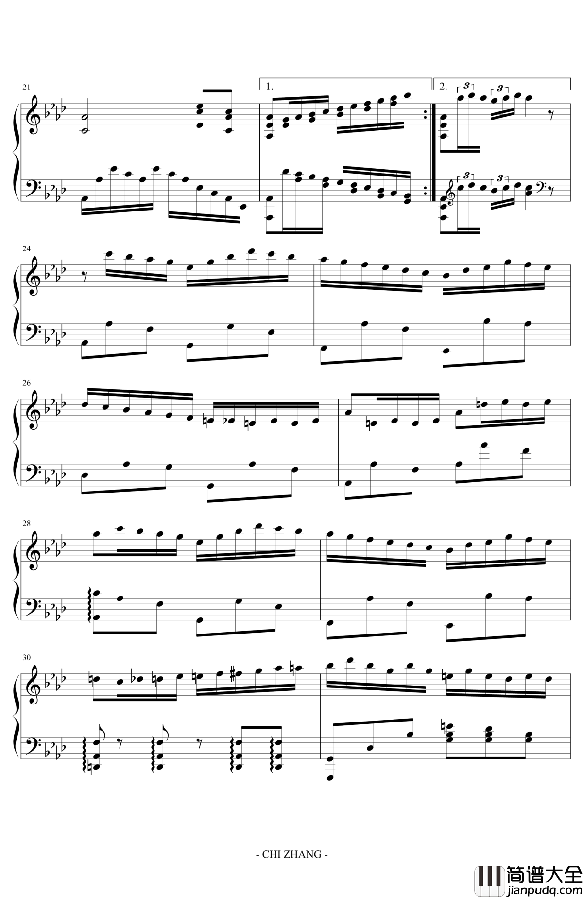 Concert_Etude_in_A_Elat_'Jubilation'钢琴谱__PARROT186