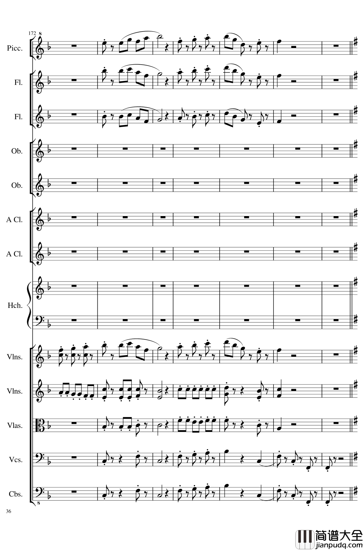 7_Contredanses_No.1_7,_Op.124钢琴谱_7首乡村舞曲，第一至第七，作品124_一个球
