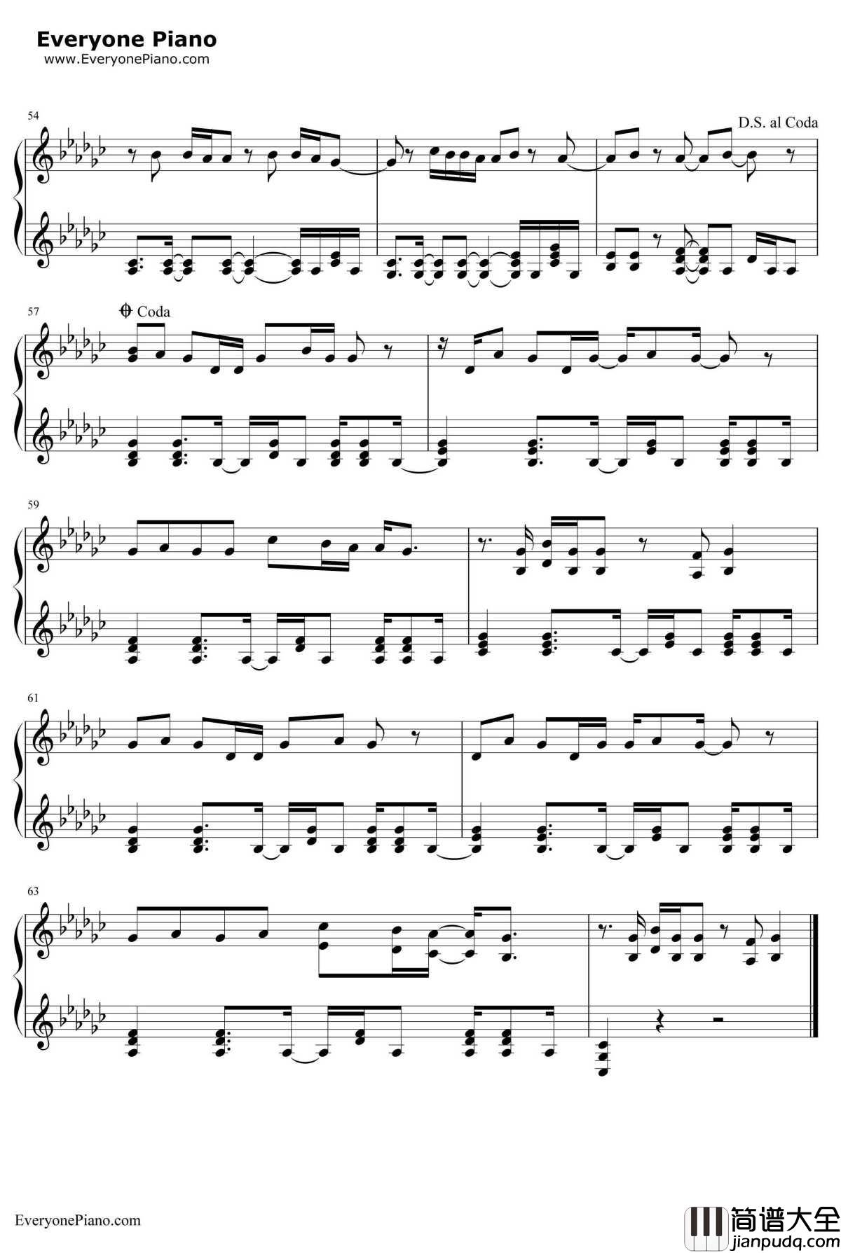 Everything_Has_Changed钢琴谱_TaylorSwift