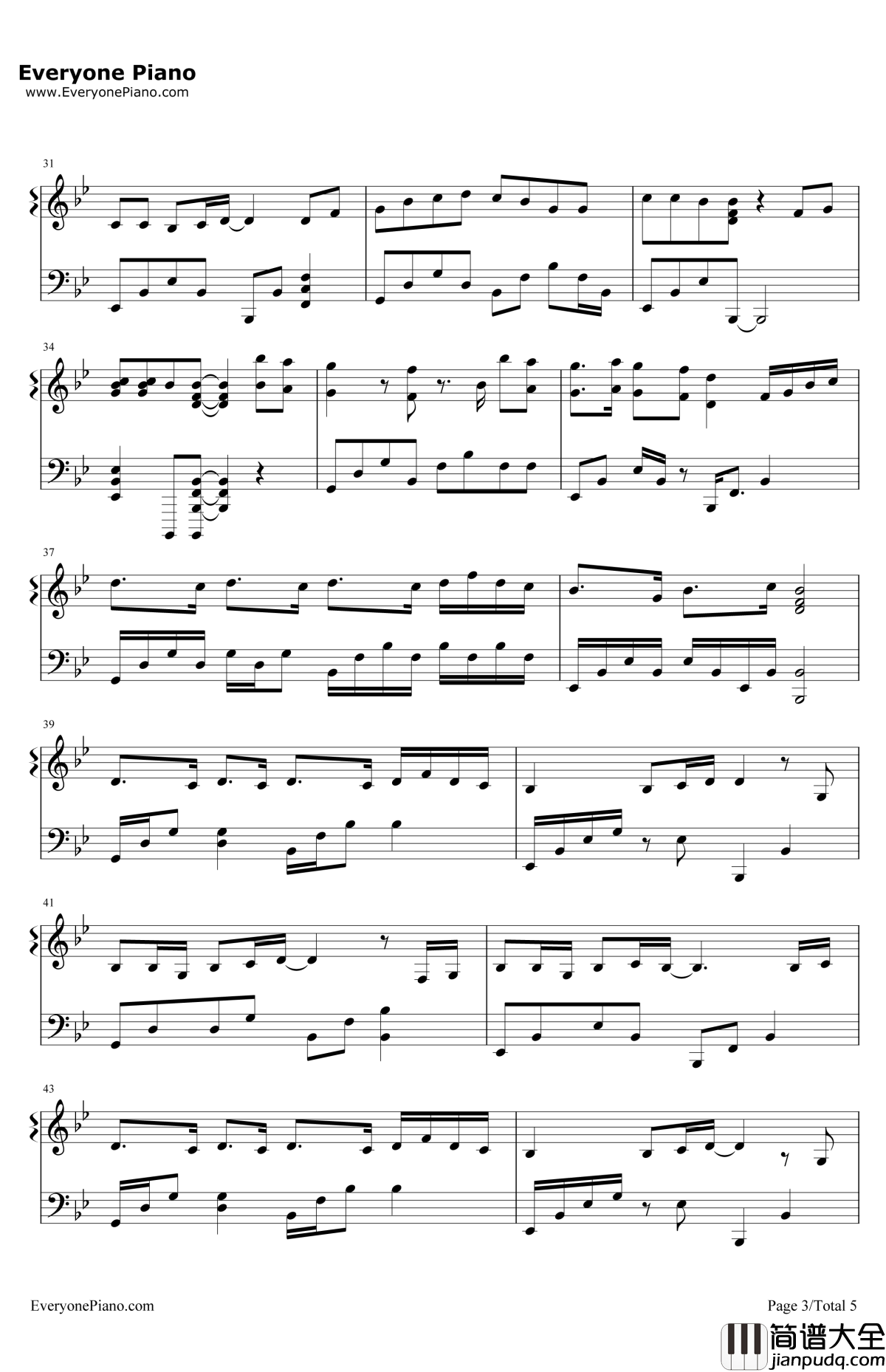SeeYouAgain钢琴谱_WizKhalifaCharliePuth_速度与激情7主题曲