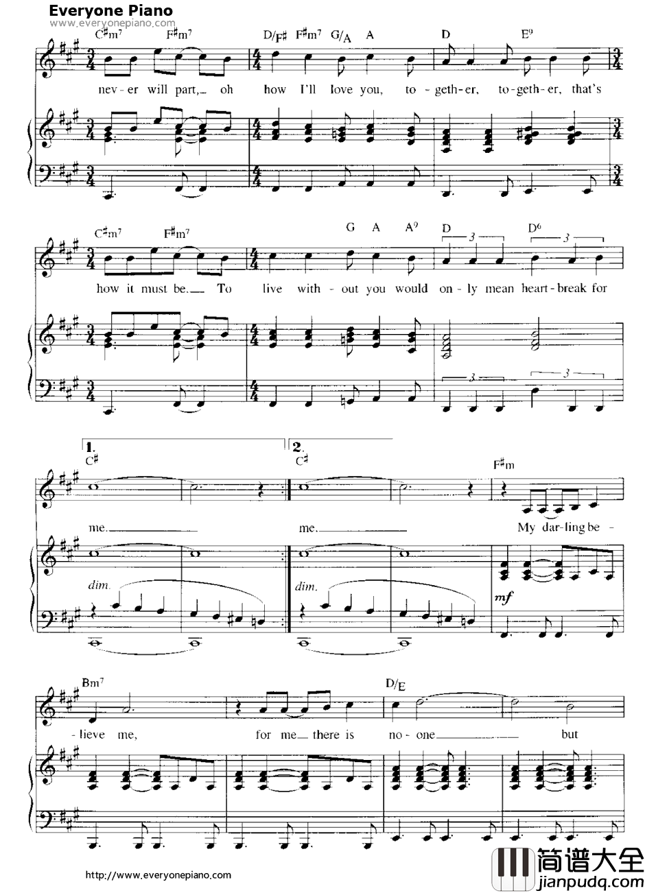 I_Say_a_Little_Prayer钢琴谱_ArethaFranklin