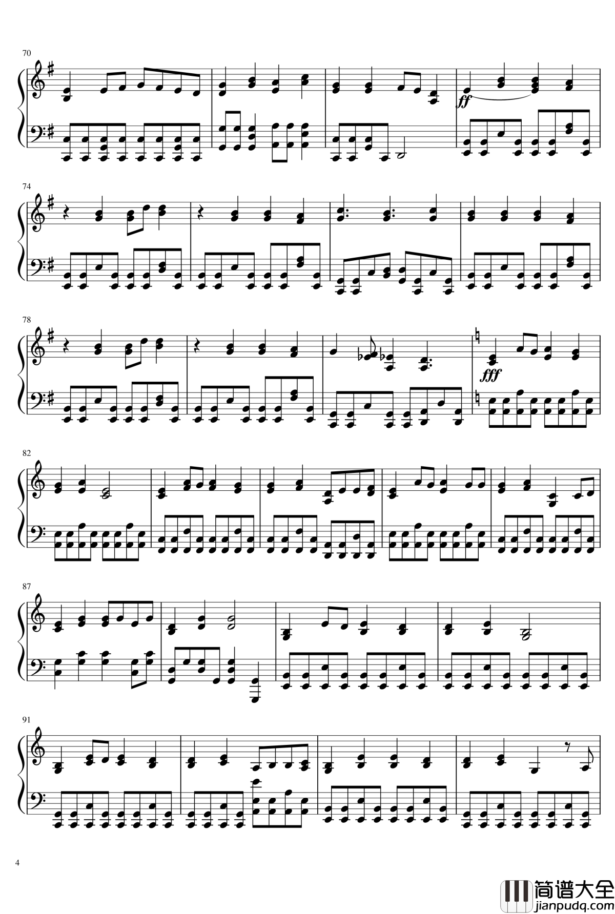 I_Want_My_Tears_Back钢琴谱_Nightwish_夜愿