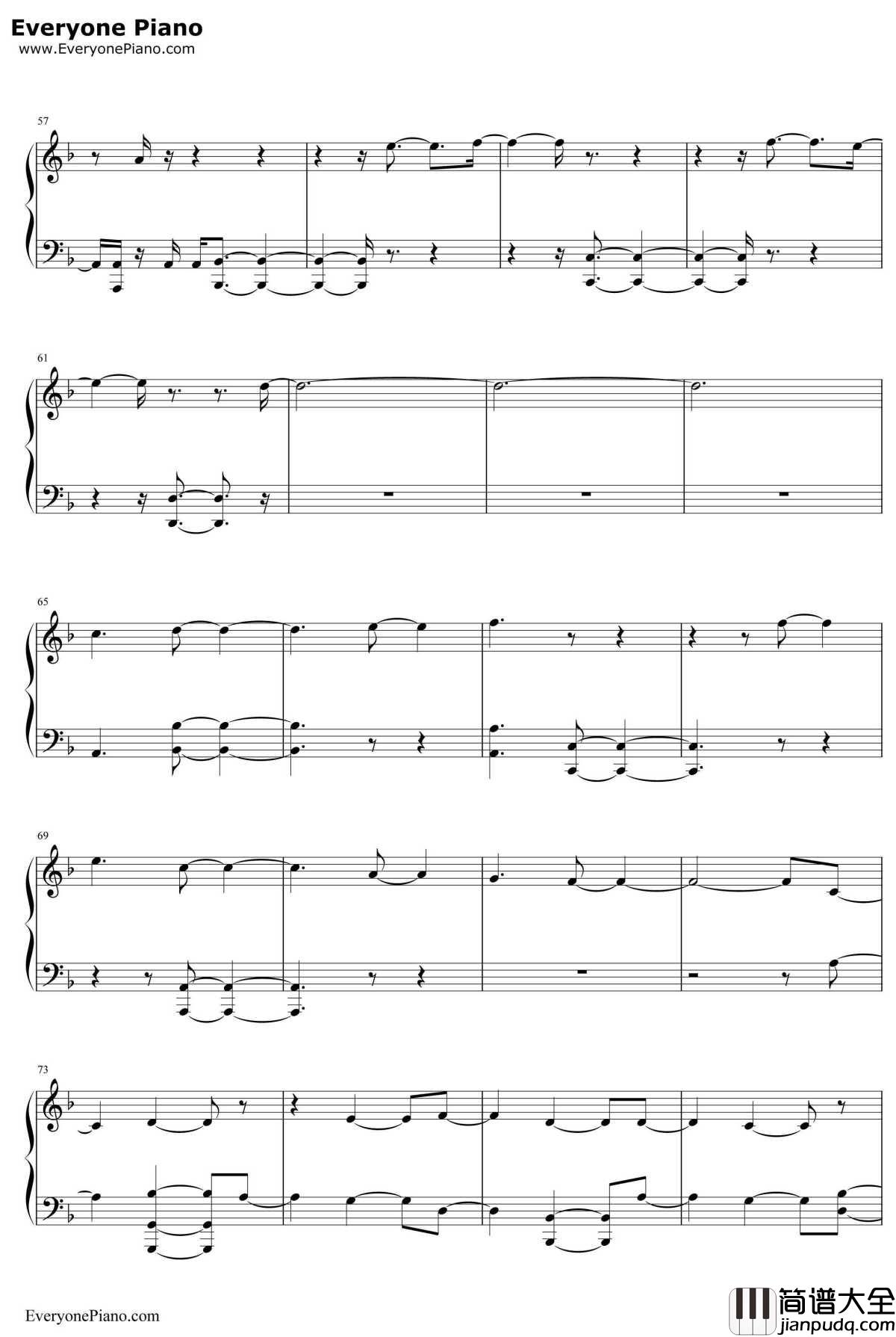 Beyond_My_Beloved_Horizon钢琴谱_HansZimmer&KlausBadelt_加勒比海盗5:死无对证
