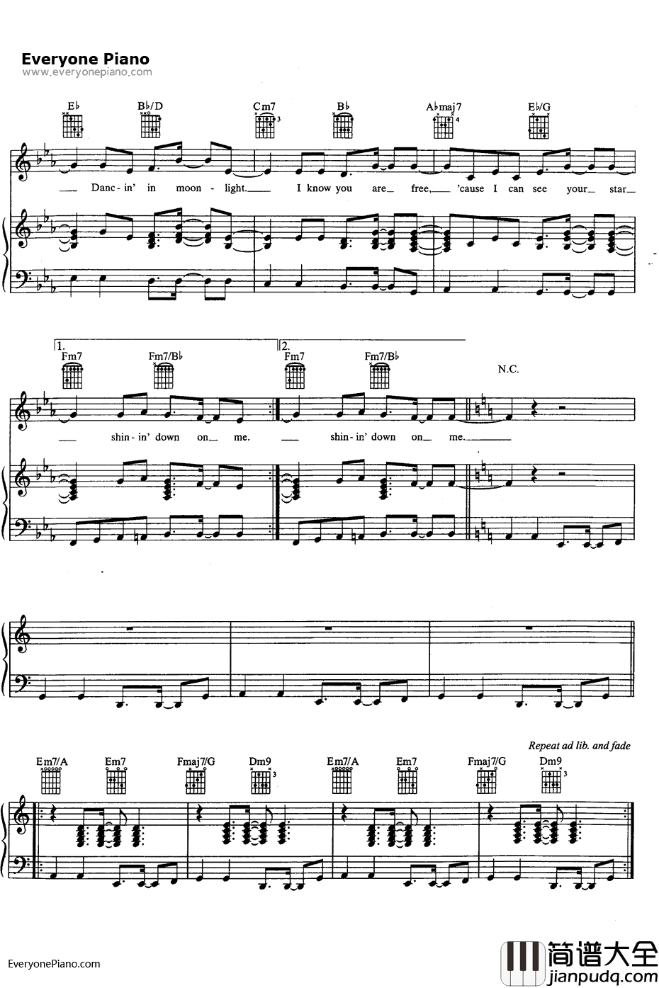 Together_Again钢琴谱_JanetJackson