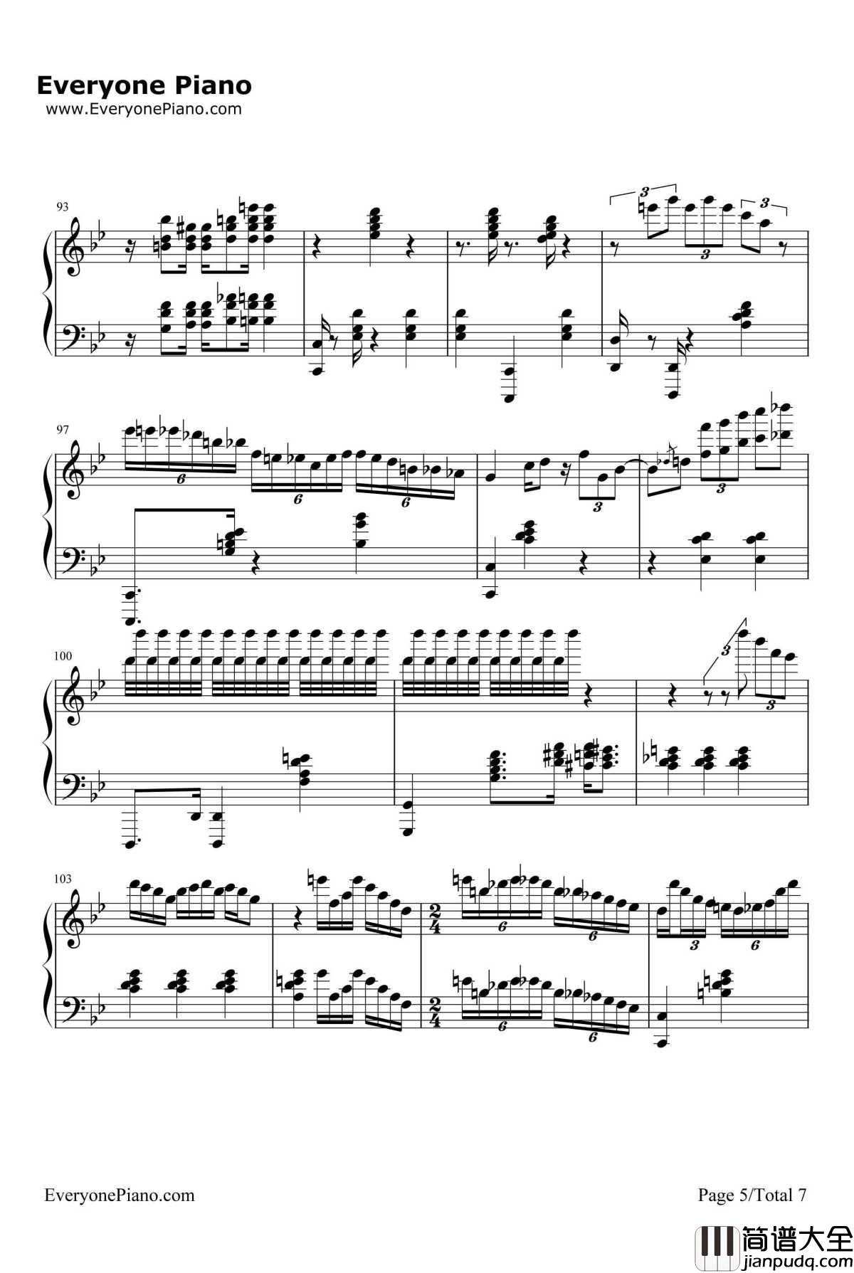 Our_Love钢琴谱_BrianCulbertson_爱情公寓2片尾曲