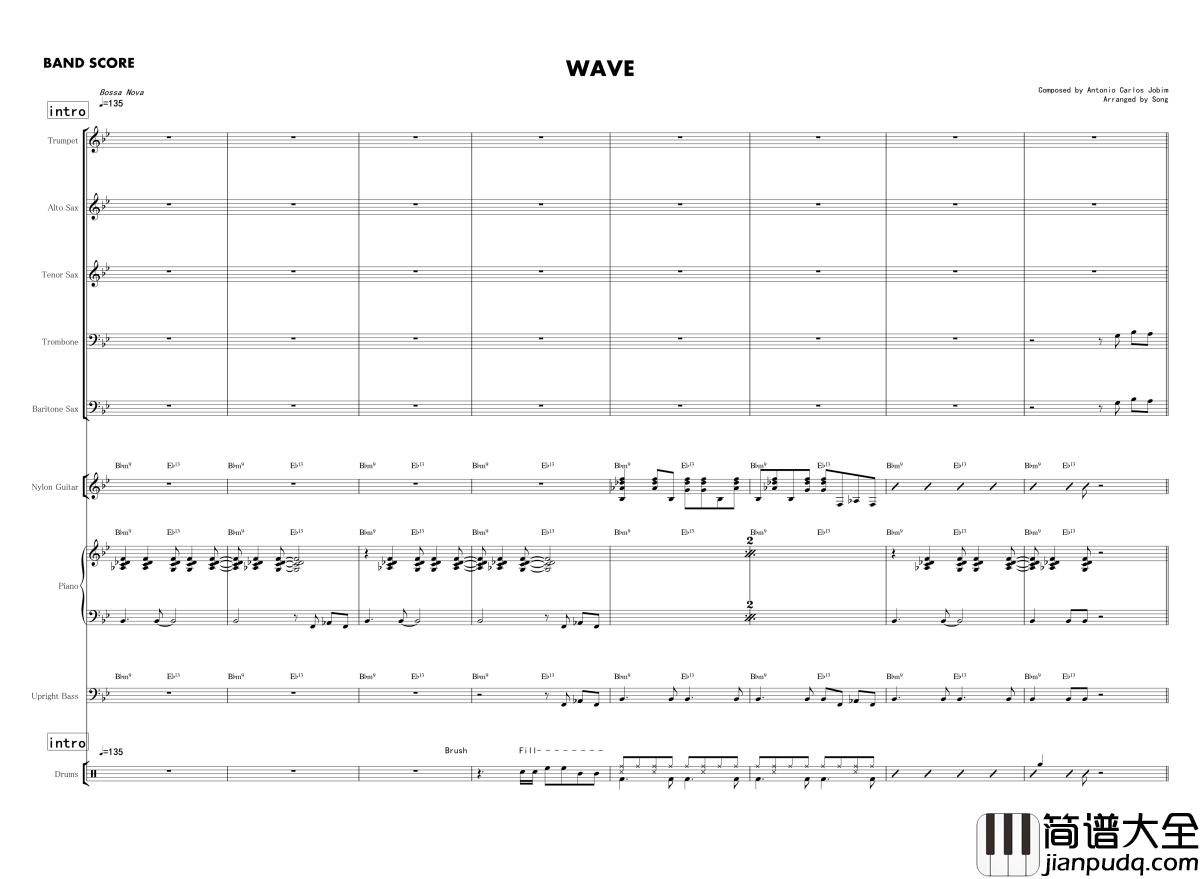 Wave钢琴谱_brothersong