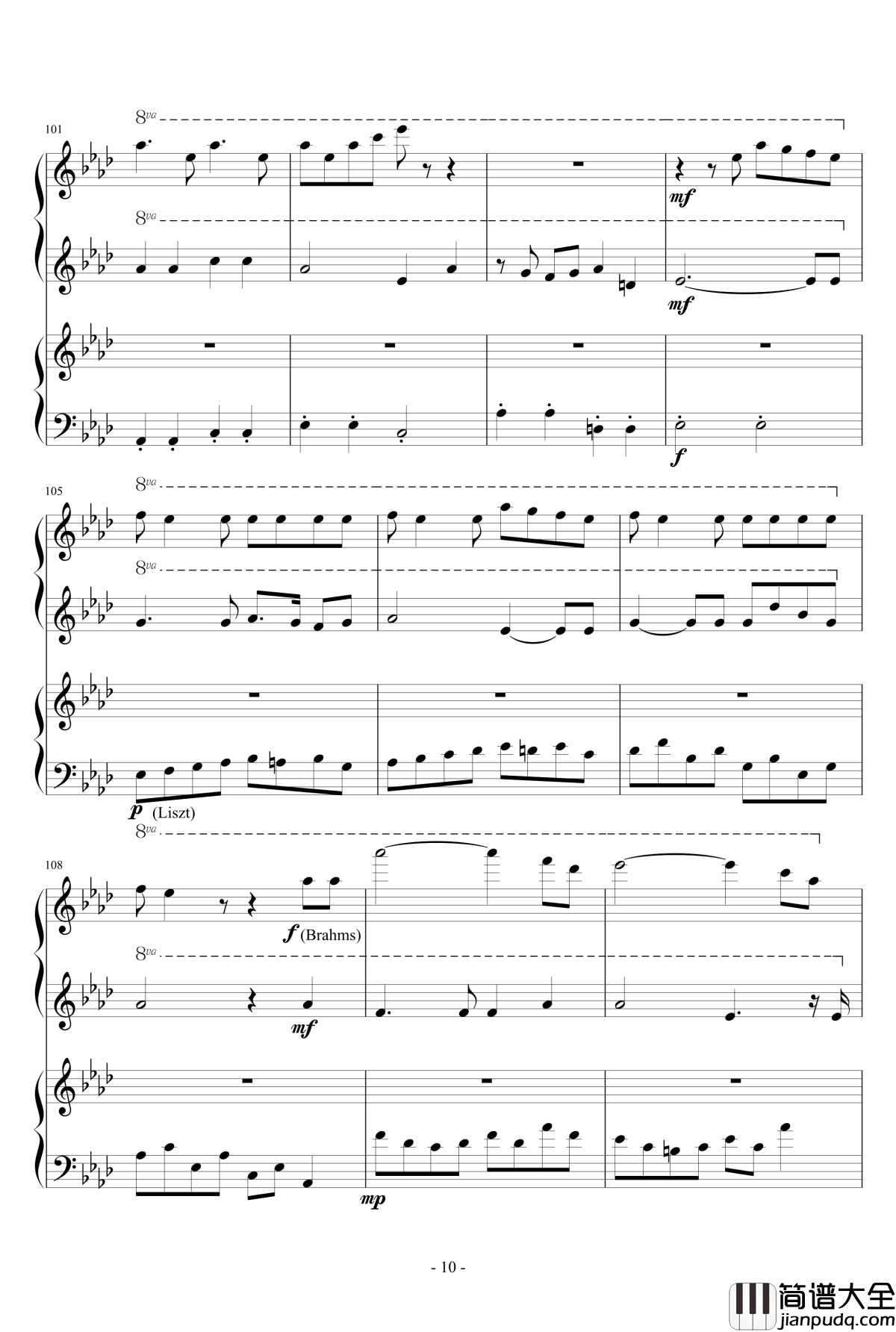 Fusion_For_Two_Pianos钢琴谱_Grant_Woolard