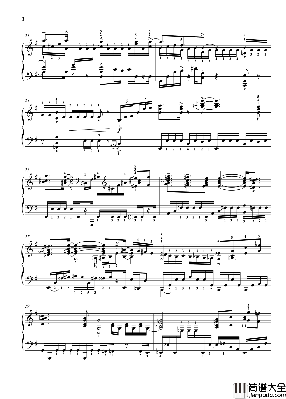 No._3._Toccatina钢琴谱_带指法_八首音乐会练习曲_Eight_Concert_?tudes_Op_40_爵士_尼古拉·凯帕斯汀