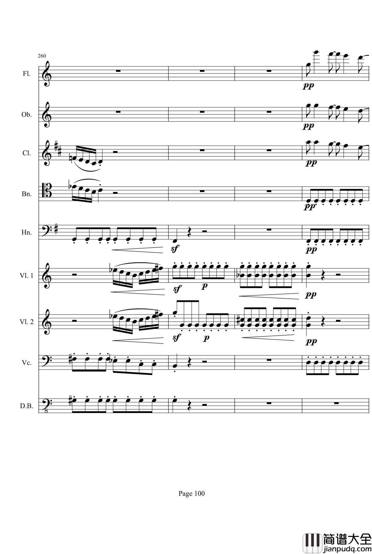 奏鸣曲之交响钢琴谱_第21_Ⅰ_贝多芬_beethoven