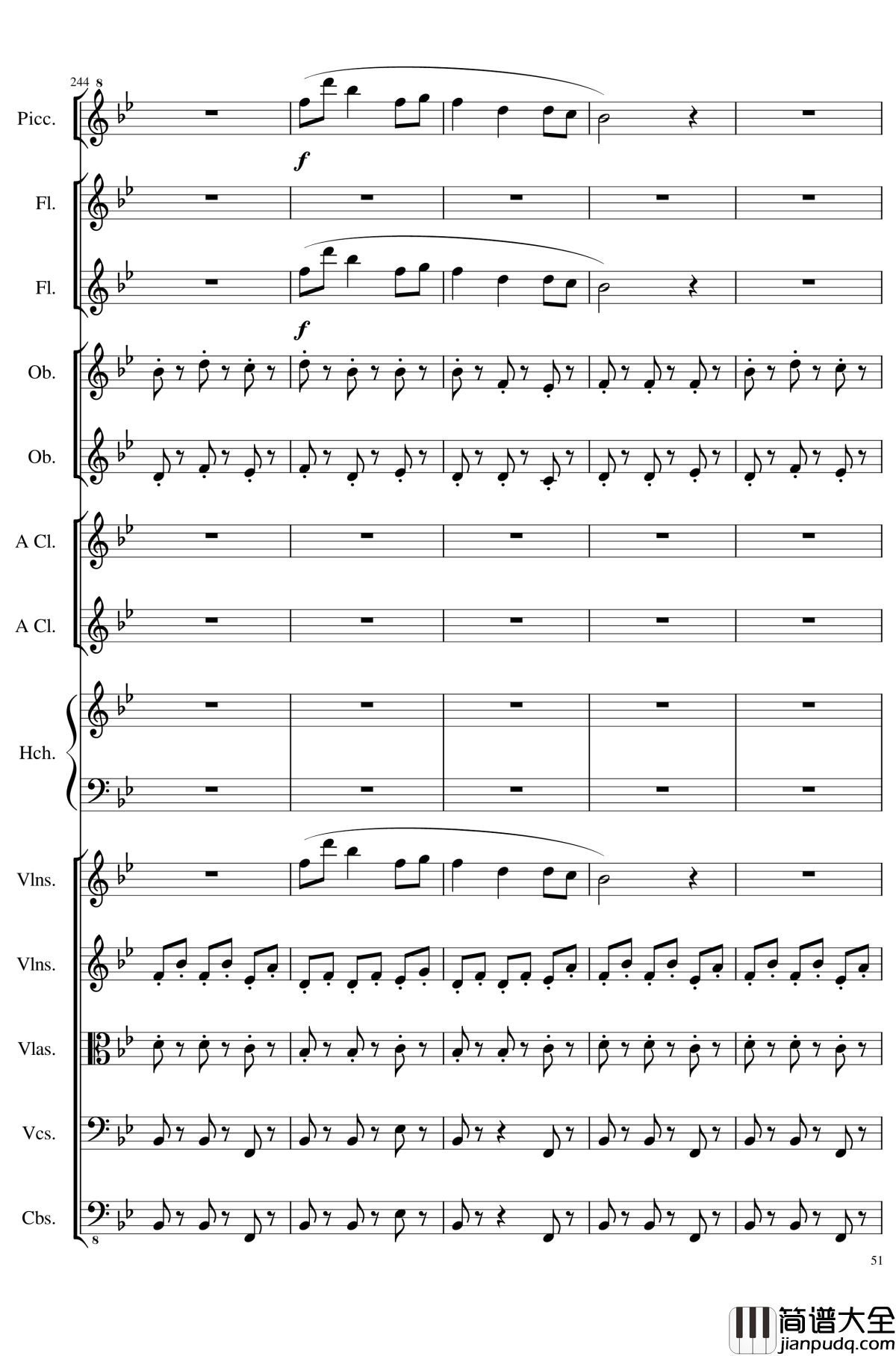 7_Contredanses_No.1_7,_Op.124钢琴谱_7首乡村舞曲，第一至第七，作品124_一个球
