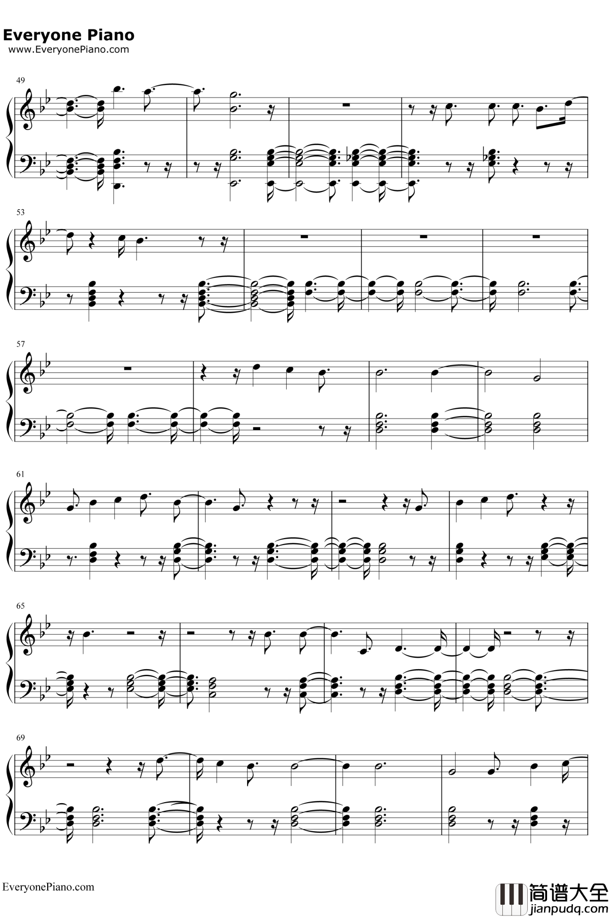You_Are_The_Reason钢琴谱_Calum_Scott