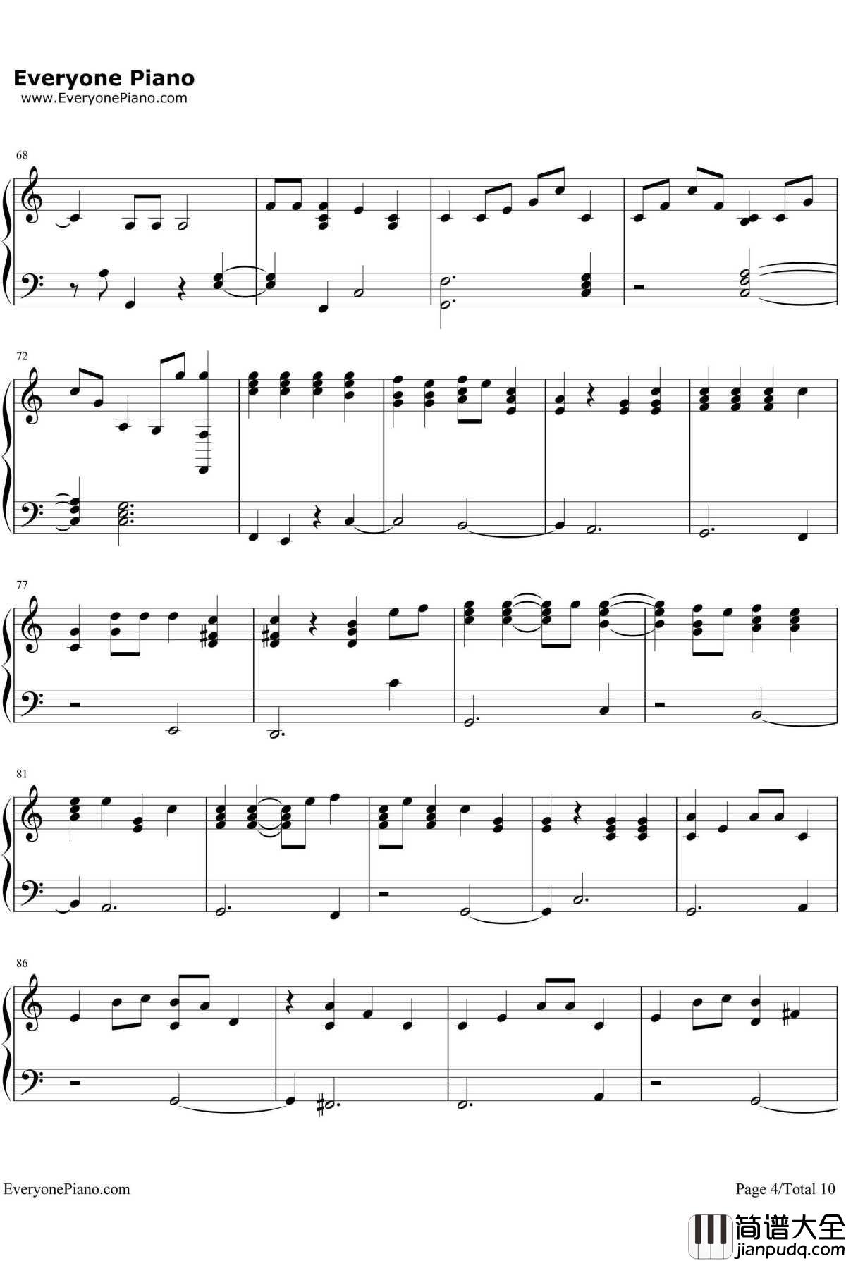 Piano_Man钢琴谱_BillyJoel