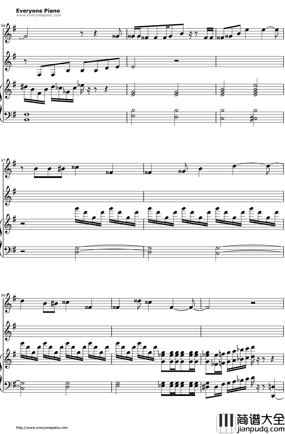 For_the_First_Time_in_Forever钢琴谱_KristenBel_IdinaMenzel