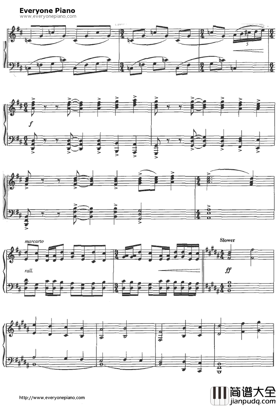 Take_Her_to_Sea_Mr.Murdoch钢琴谱_JamesHorner_泰坦尼克号OST