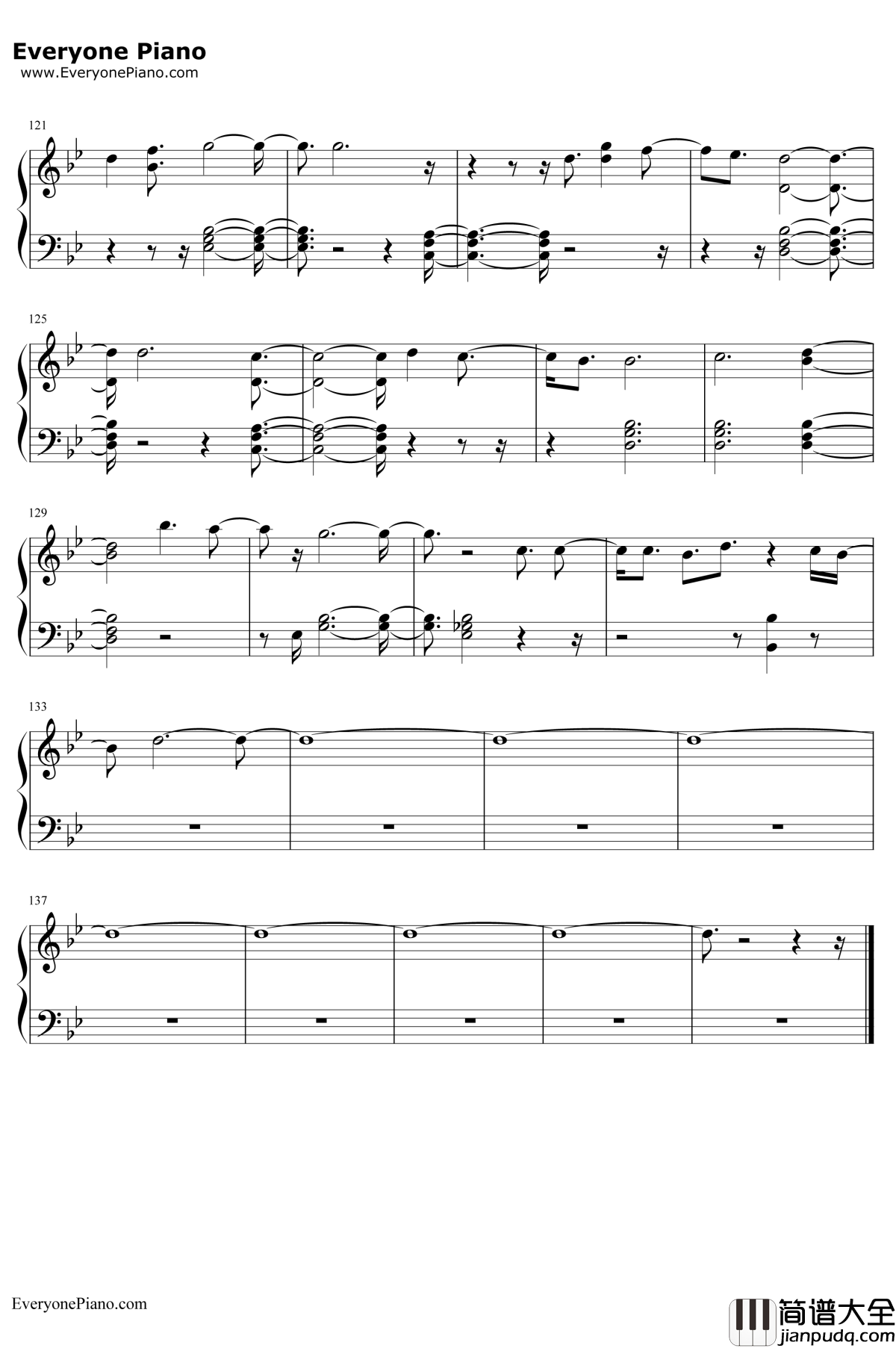 You_Are_The_Reason钢琴谱_Calum_Scott