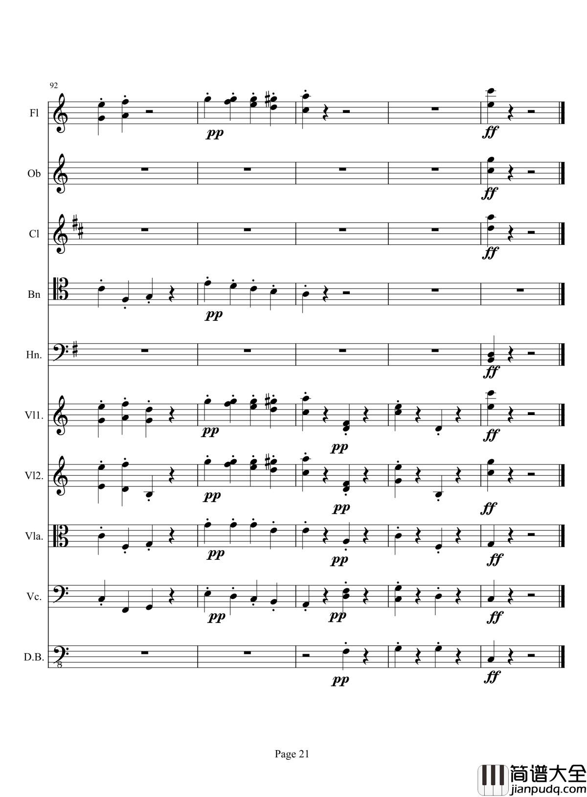奏鸣曲之交响钢琴谱_第10首_2_贝多芬_beethoven
