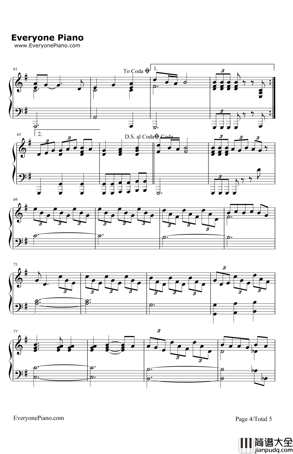 IfIAin'tGotYou钢琴谱_AliciaKeys