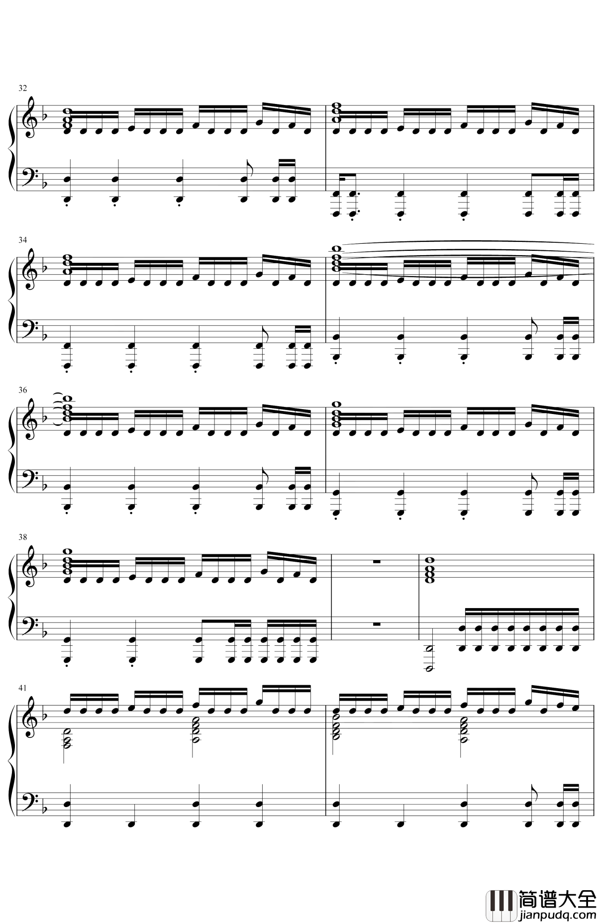 复仇者联盟4终局之战钢琴谱_Alan_Silvestri_复仇者之歌,歌颂勇士