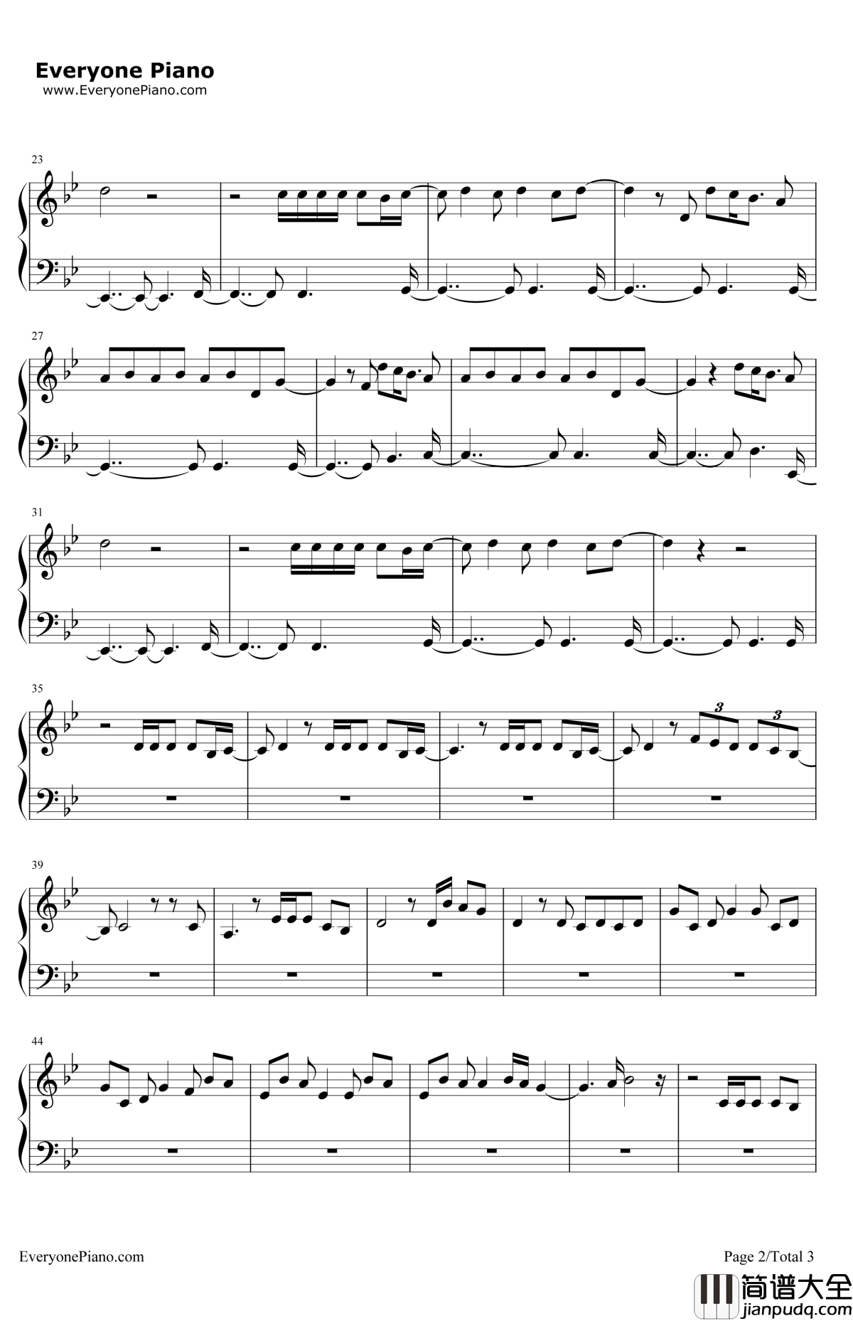TouchIt钢琴谱_ArianaGrande