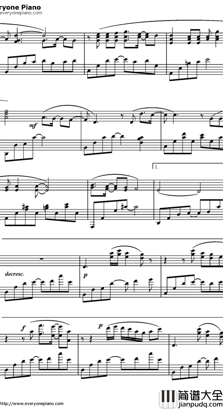 时间都去哪儿了钢琴谱_王铮亮__私人订制_插曲