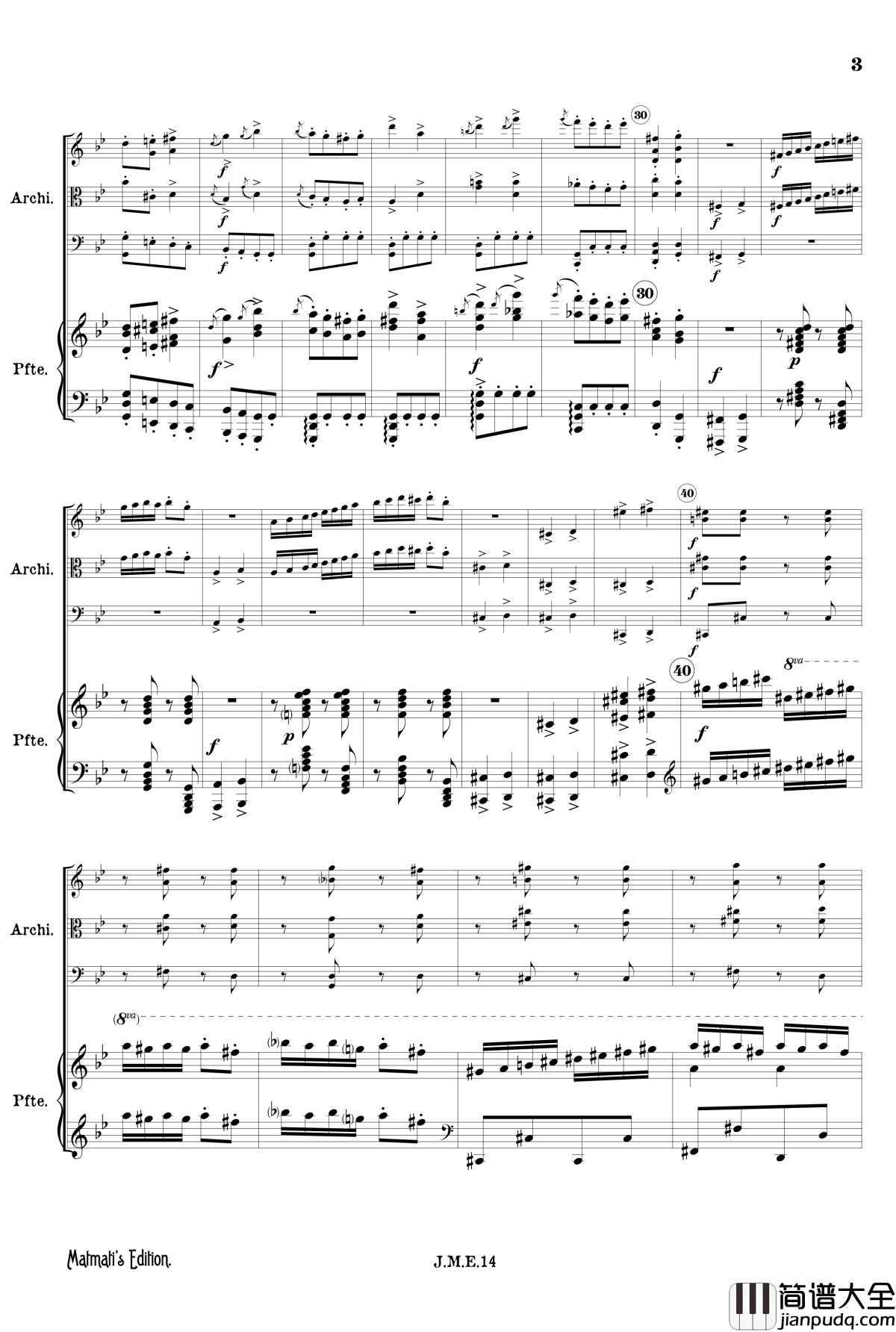 g小调第一钢琴四重奏_Op.25__第四乐章_吉普赛回旋曲钢琴谱_勃拉姆斯