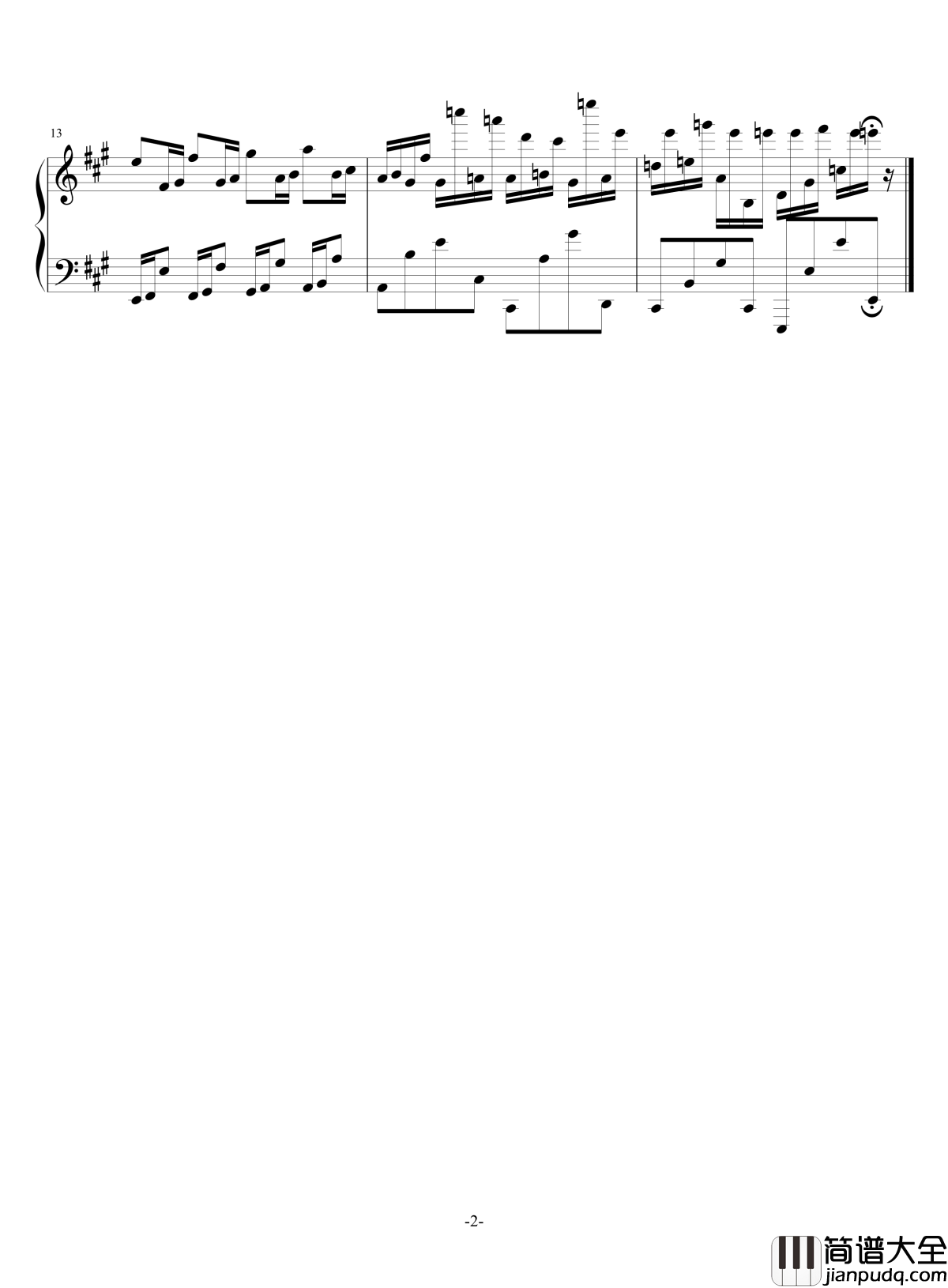 回想钢琴谱_FIRSTONE