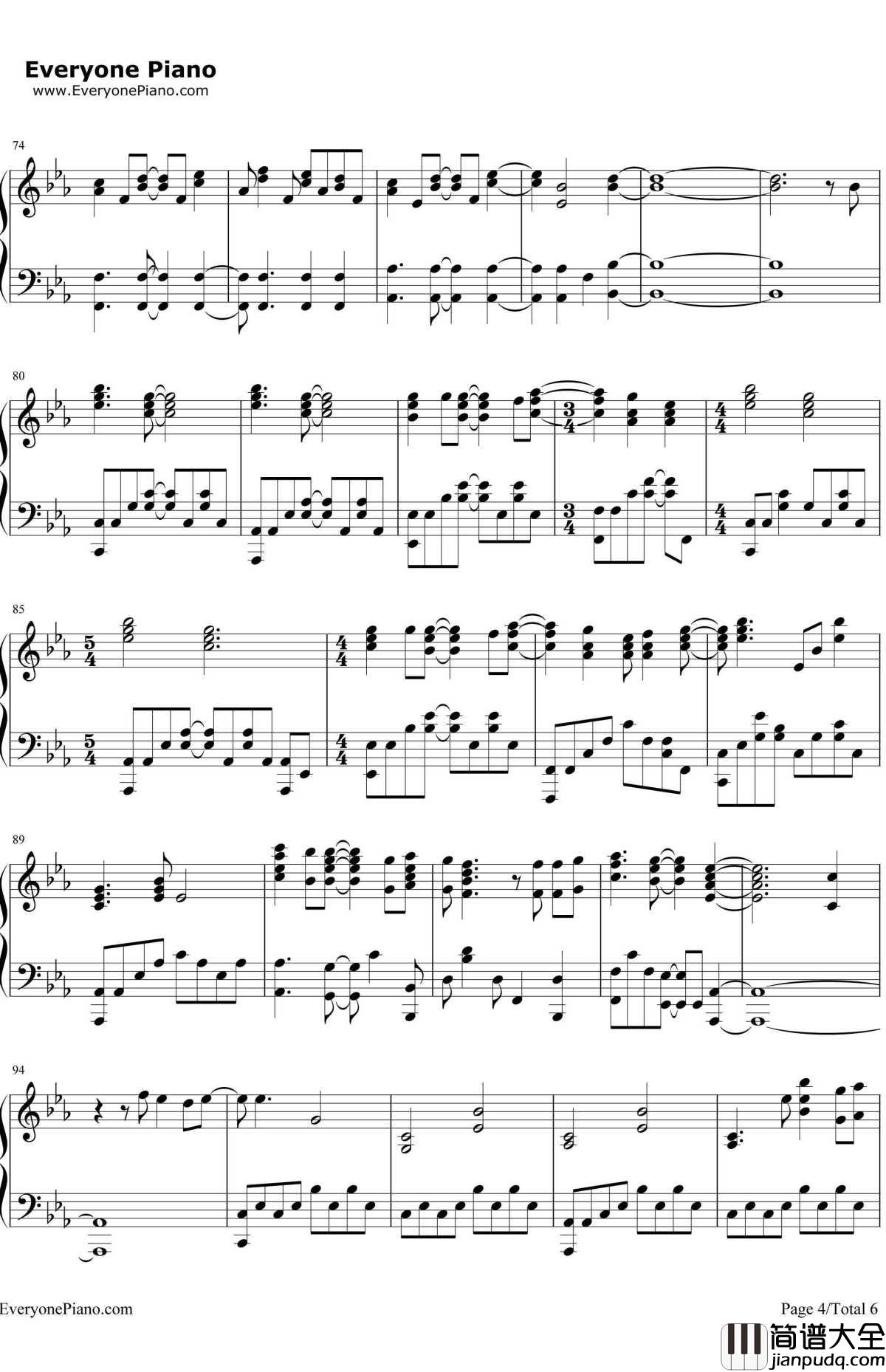Turning_Tables钢琴谱_Adele