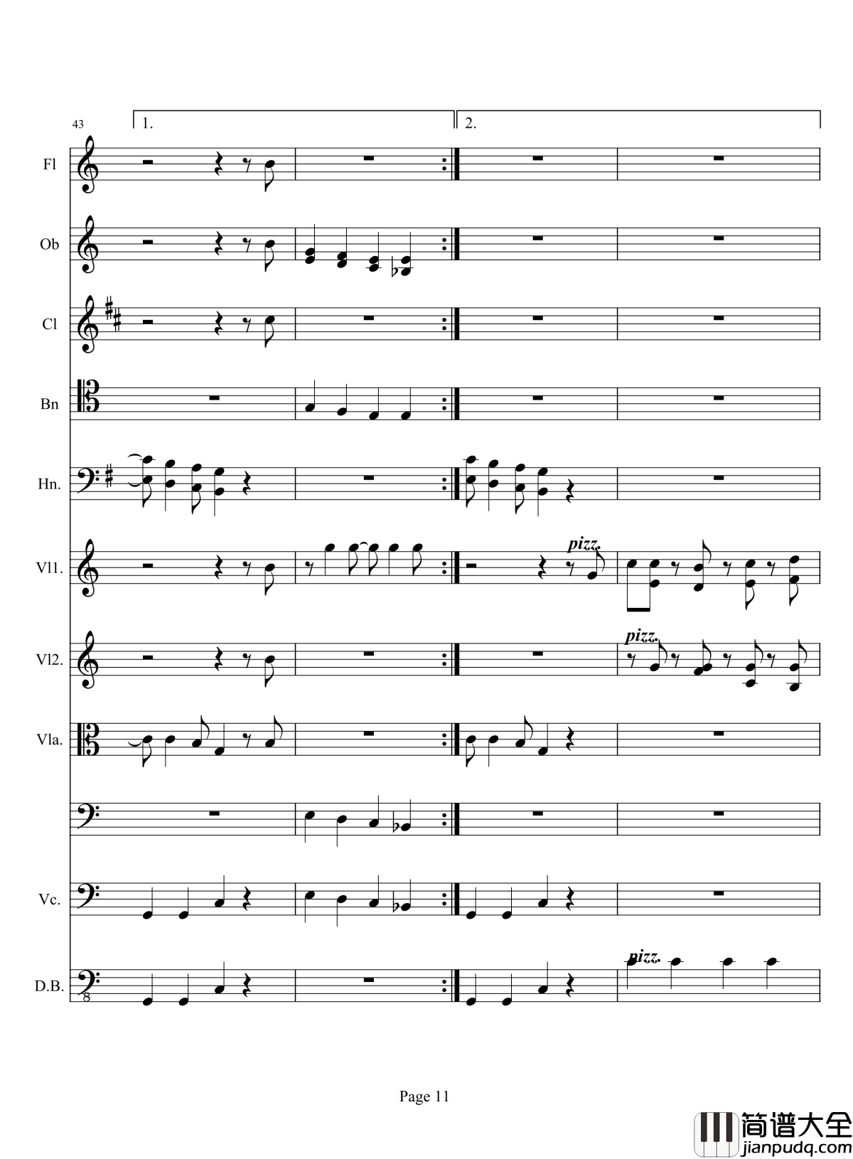 奏鸣曲之交响钢琴谱_第10首_2_贝多芬_beethoven