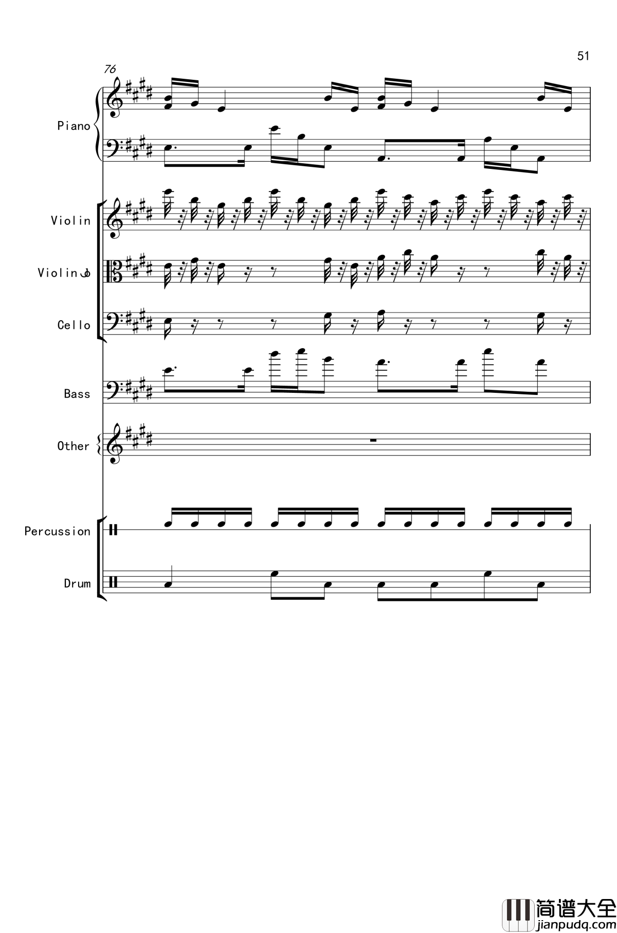 克罗地亚舞曲钢琴谱_马克西姆_Maksim·Mrvica