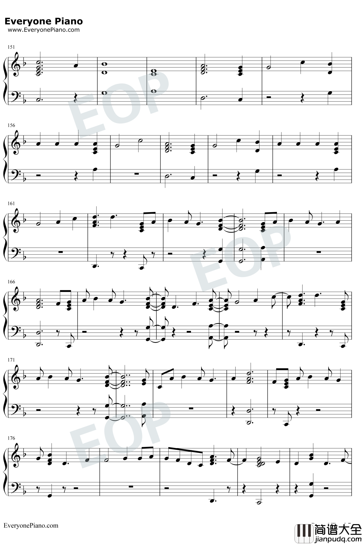 Push_Back钢琴谱_Ne_Yo_/_Bebe_Rexha_/_Stefflon_Don