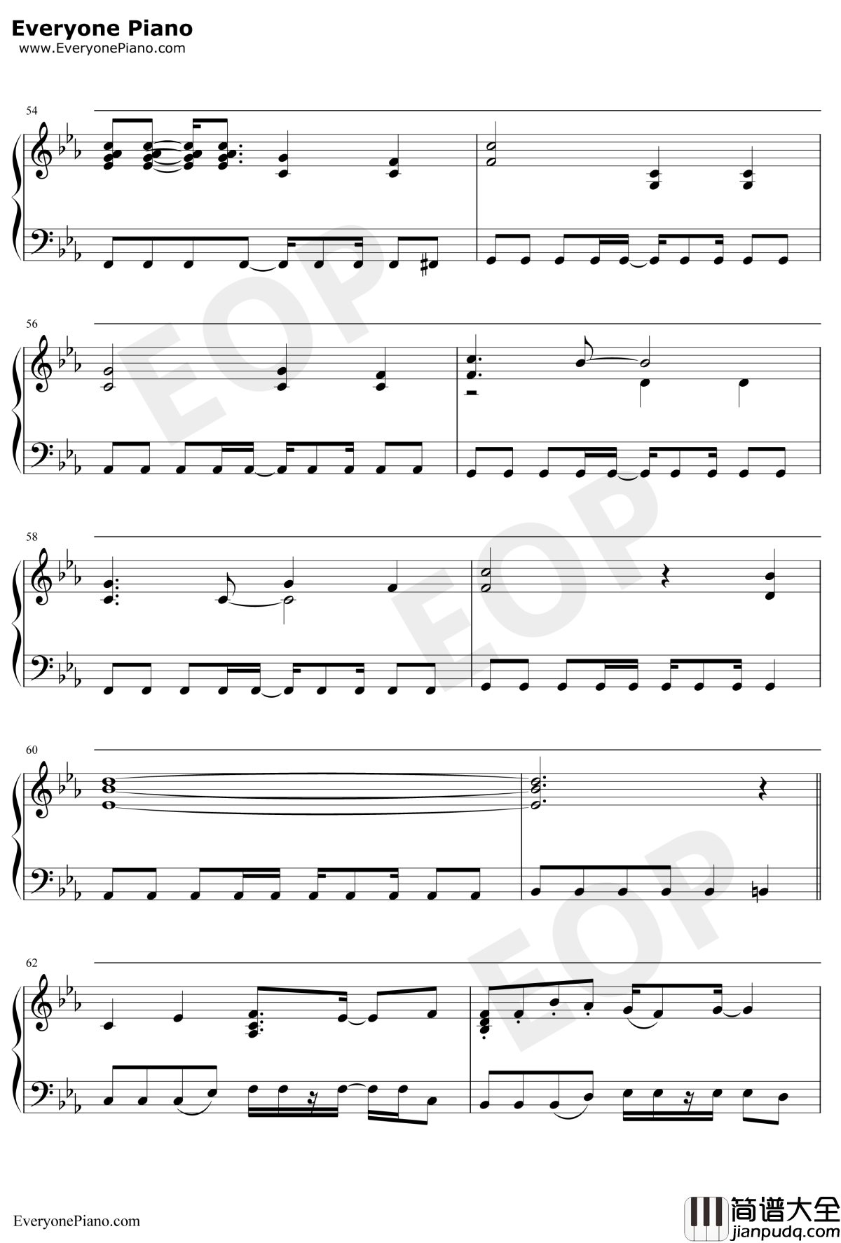 残酷天使的行动纲领钢琴谱_高桥洋子_新世纪福音战士主题曲