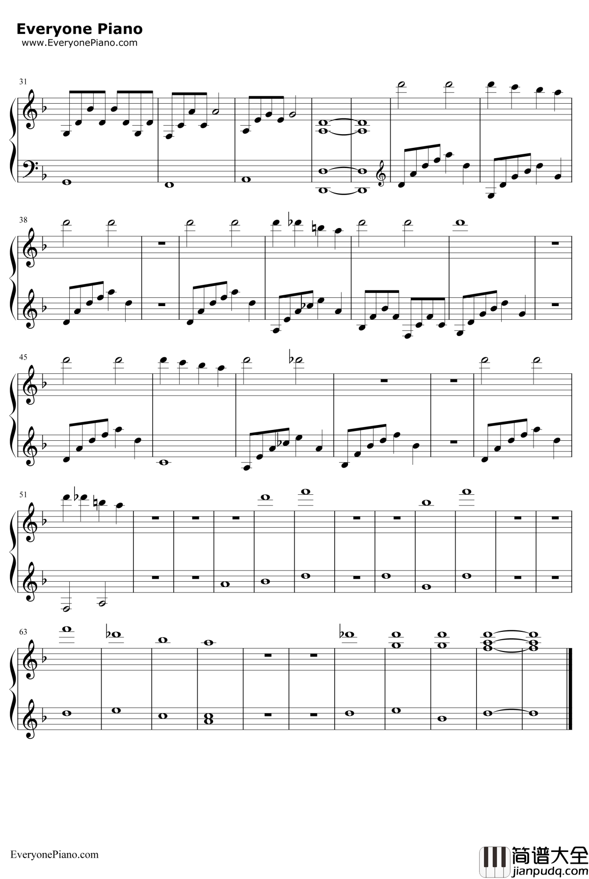 Light_of_the_Seven钢琴谱_RaminDjawadi_权力的游戏第六季OST
