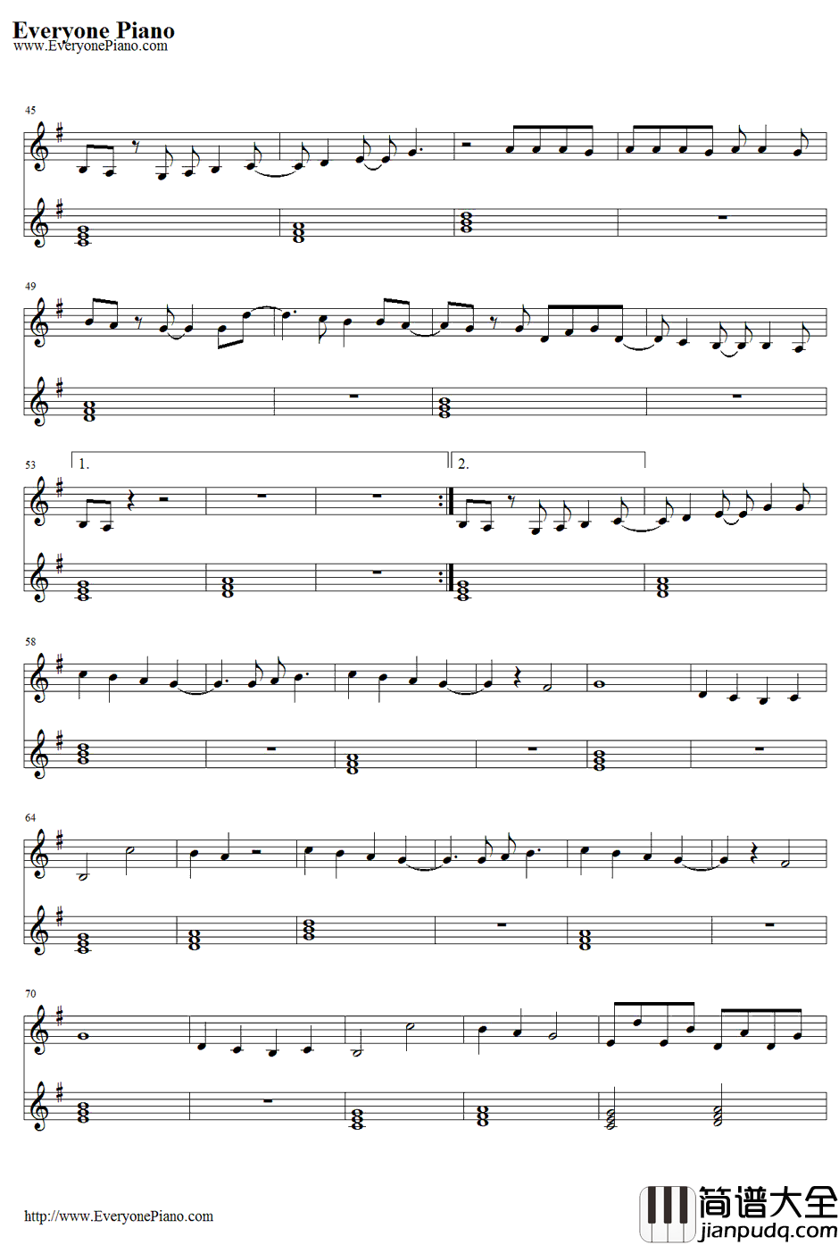 Shine_Days钢琴谱_GirlsDeadMonster(LiSA)_AngelBeats!插曲