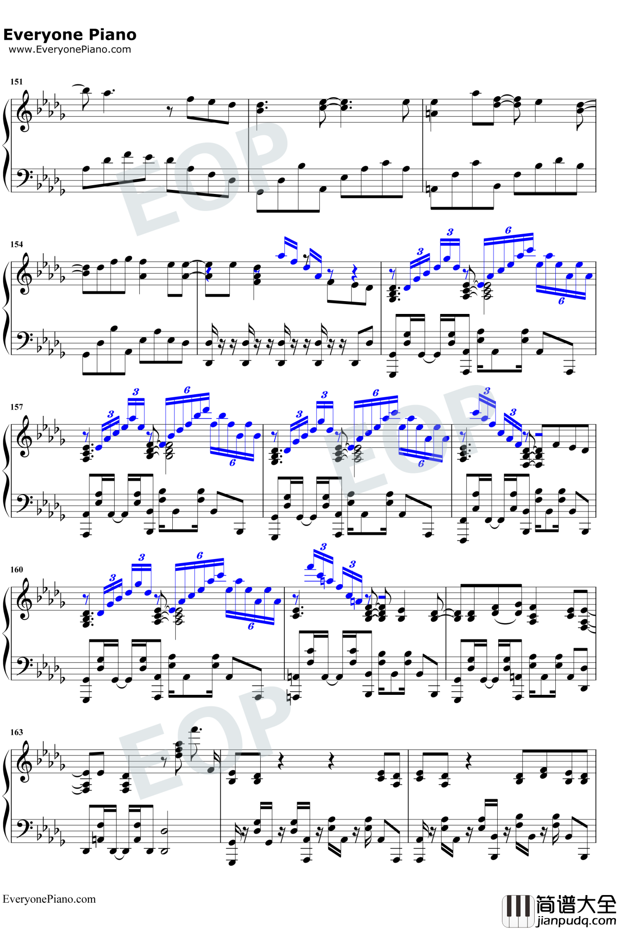 Grand_Blue钢琴谱_湘南乃风