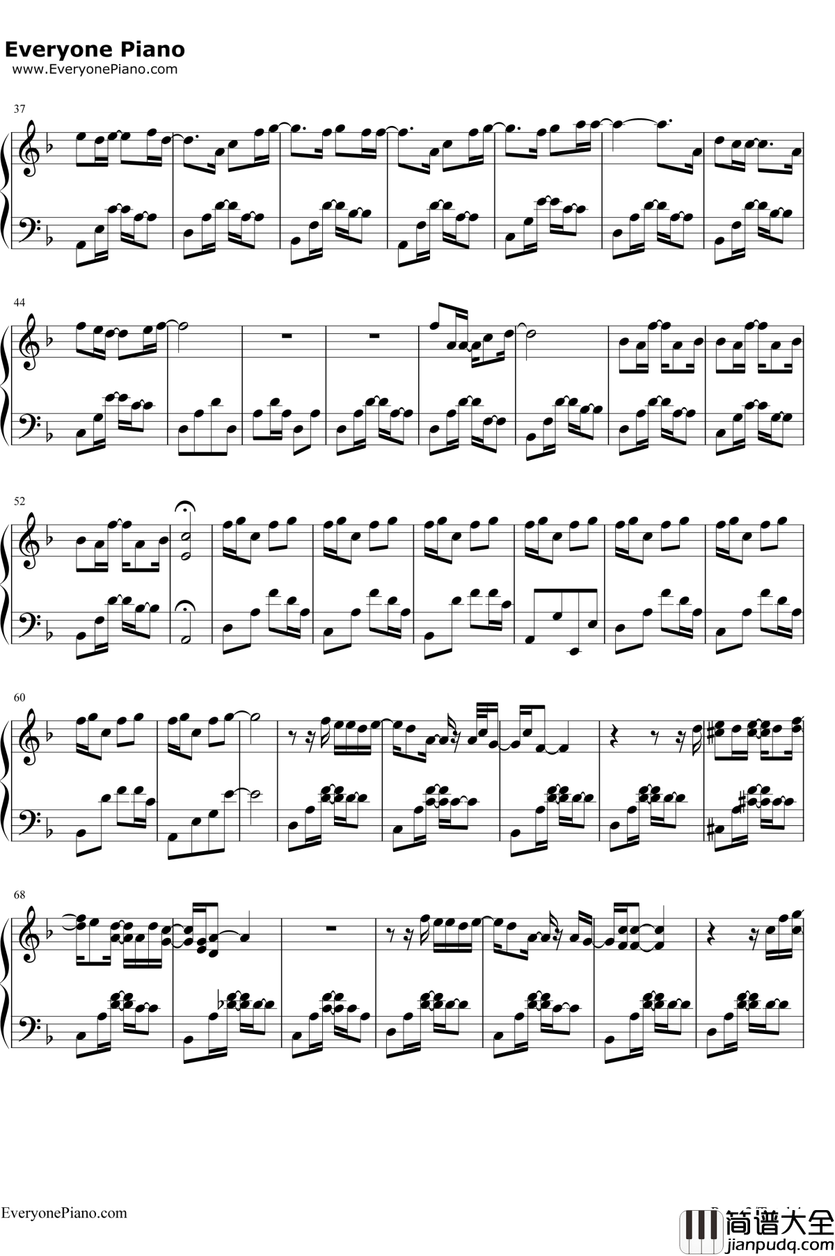Release_My_Soul钢琴谱_AimeeBlackschleger_罪恶王冠OST