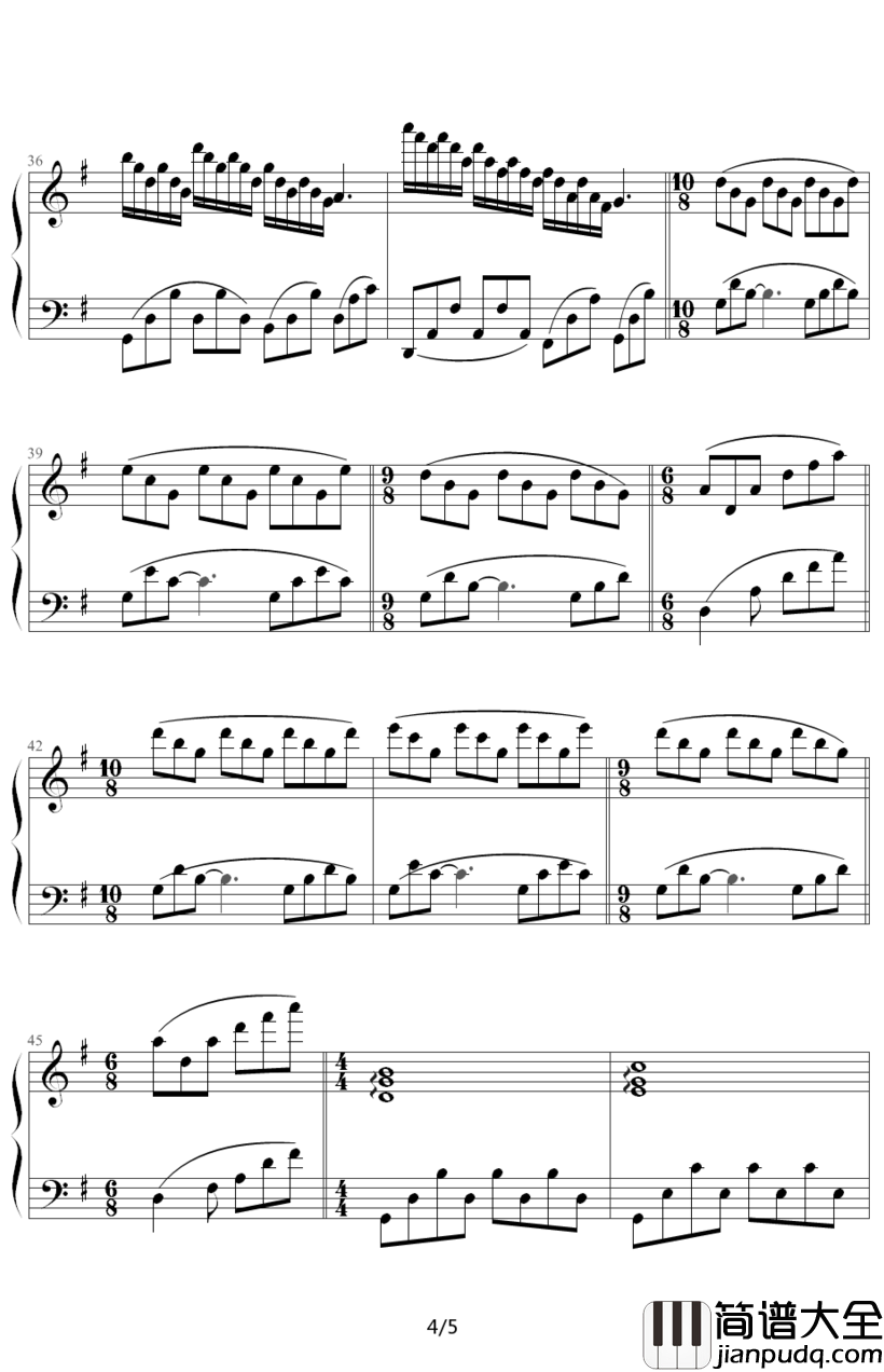 爱的纪念钢琴谱_克莱德曼_童年的回忆,爱的纪念曲