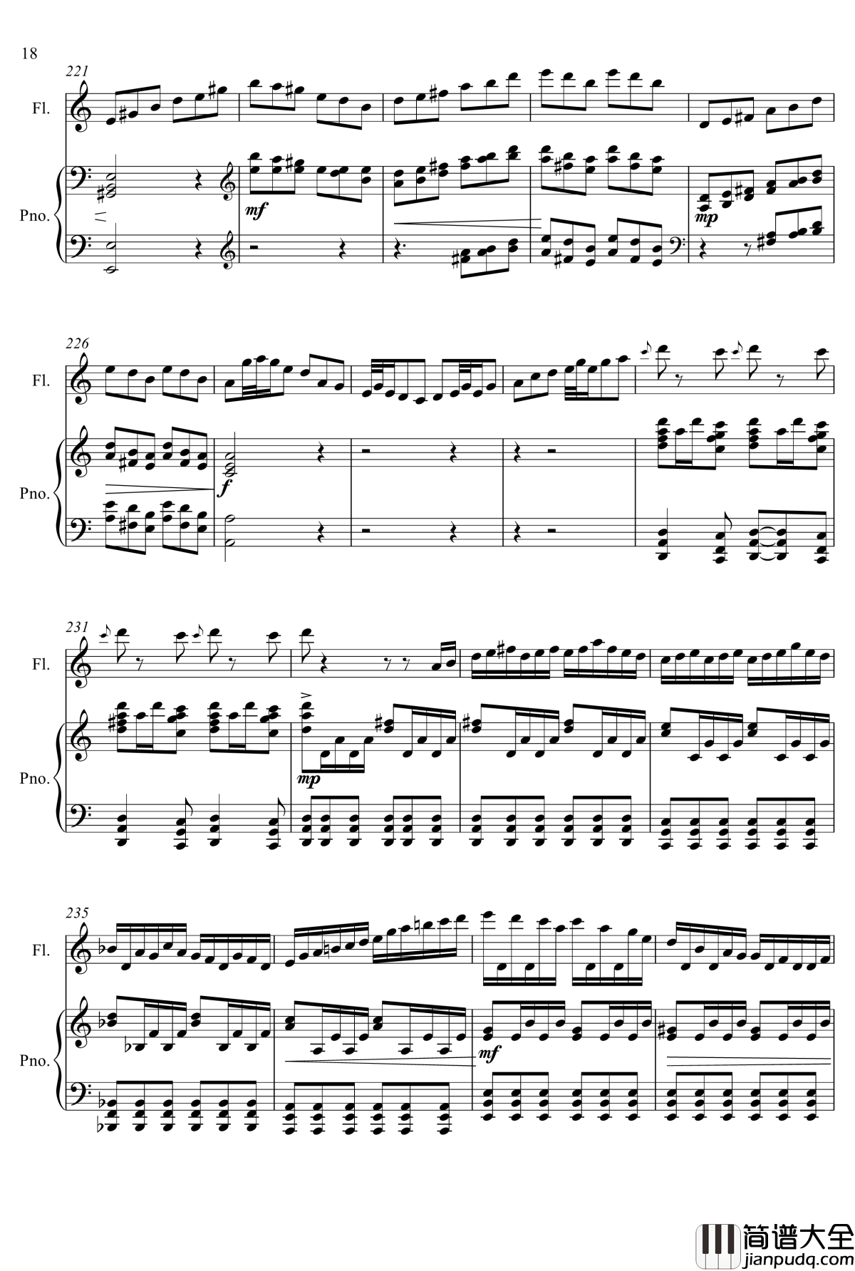 即兴曲3钢琴谱_yewwc