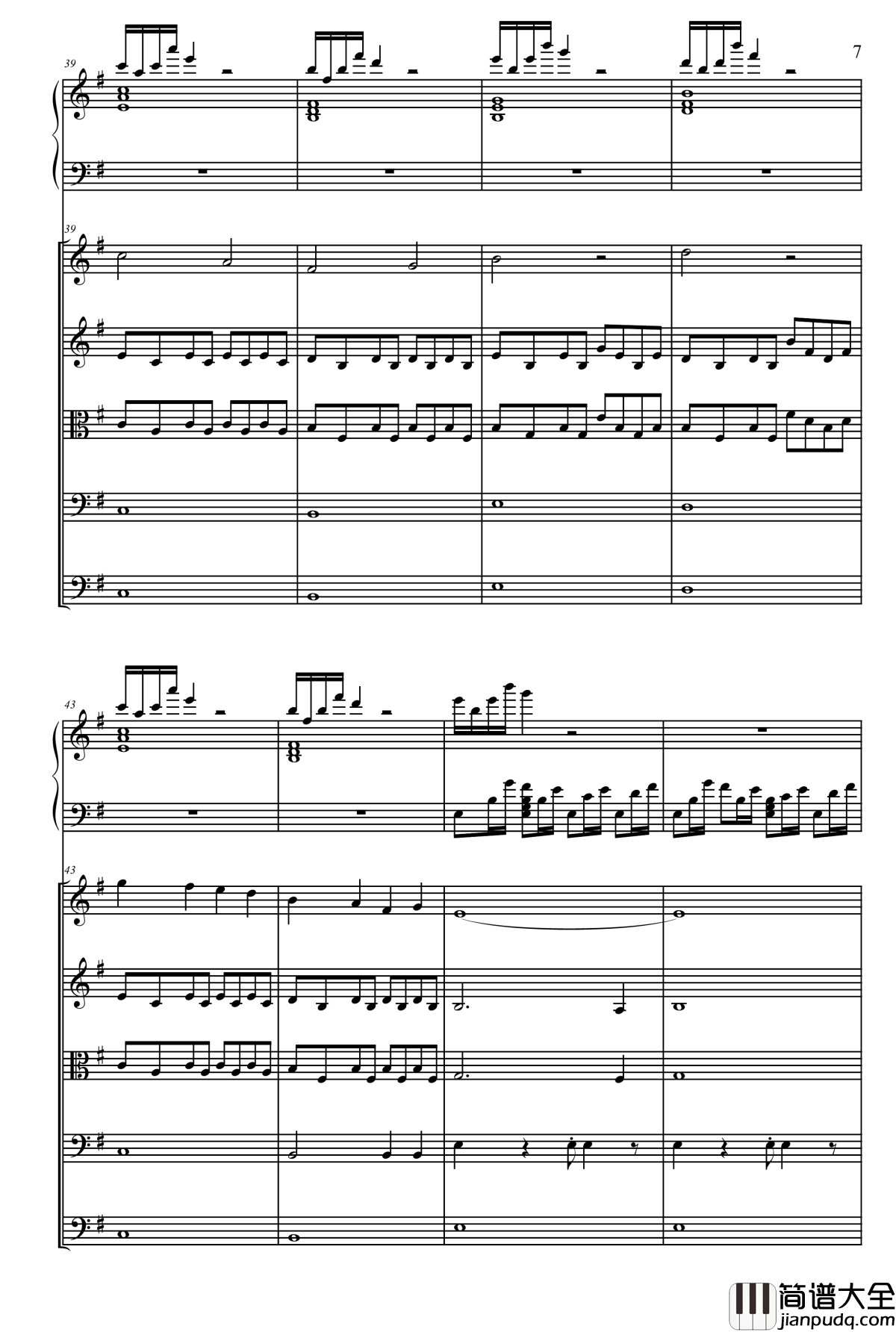 Day_and_Night钢琴谱_尸鬼插曲