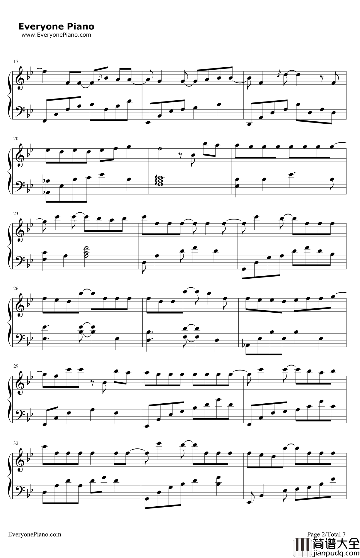 爱情怎么喊停钢琴谱_曾沛慈_原来是美男插曲