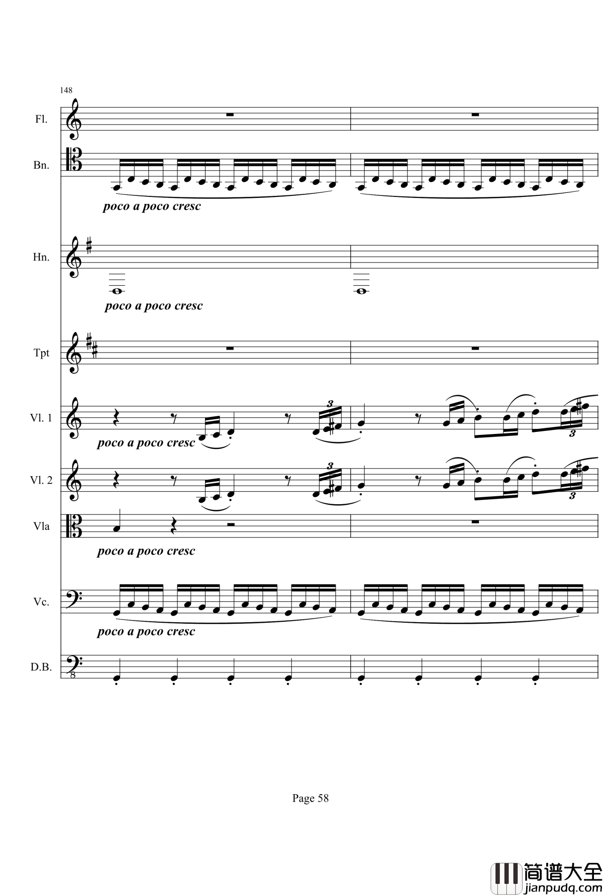奏鸣曲之交响钢琴谱_第21_Ⅰ_贝多芬_beethoven