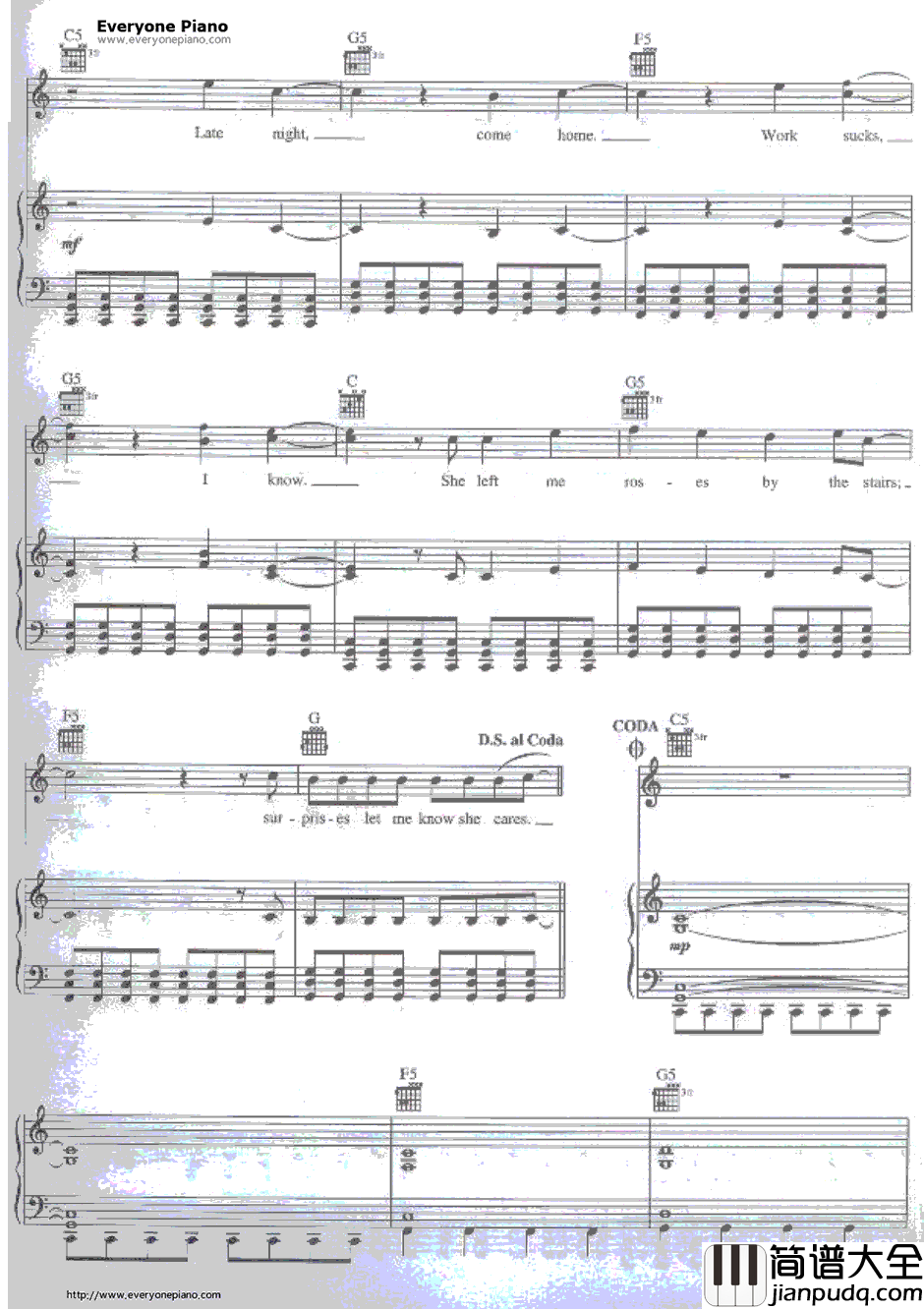 All_the_Small_Things钢琴谱_Blink_182