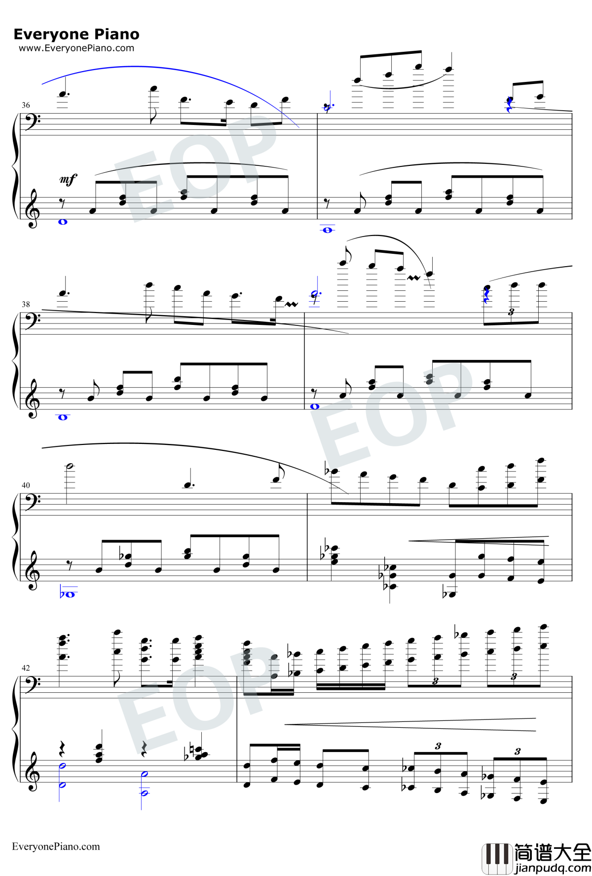 我爱你中国钢琴谱_叶佩英_电影_海外赤子_插曲