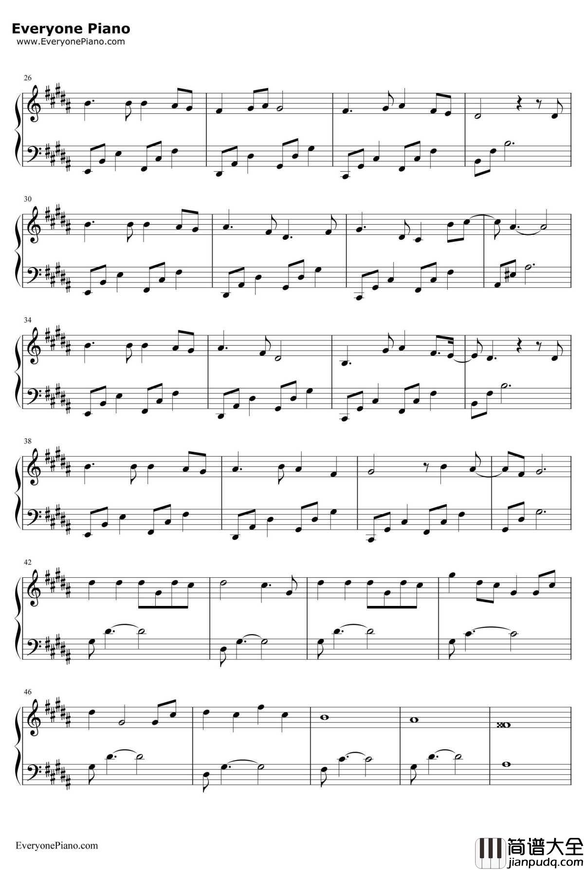 玲珑钢琴谱_张靓颖_醉玲珑主题曲