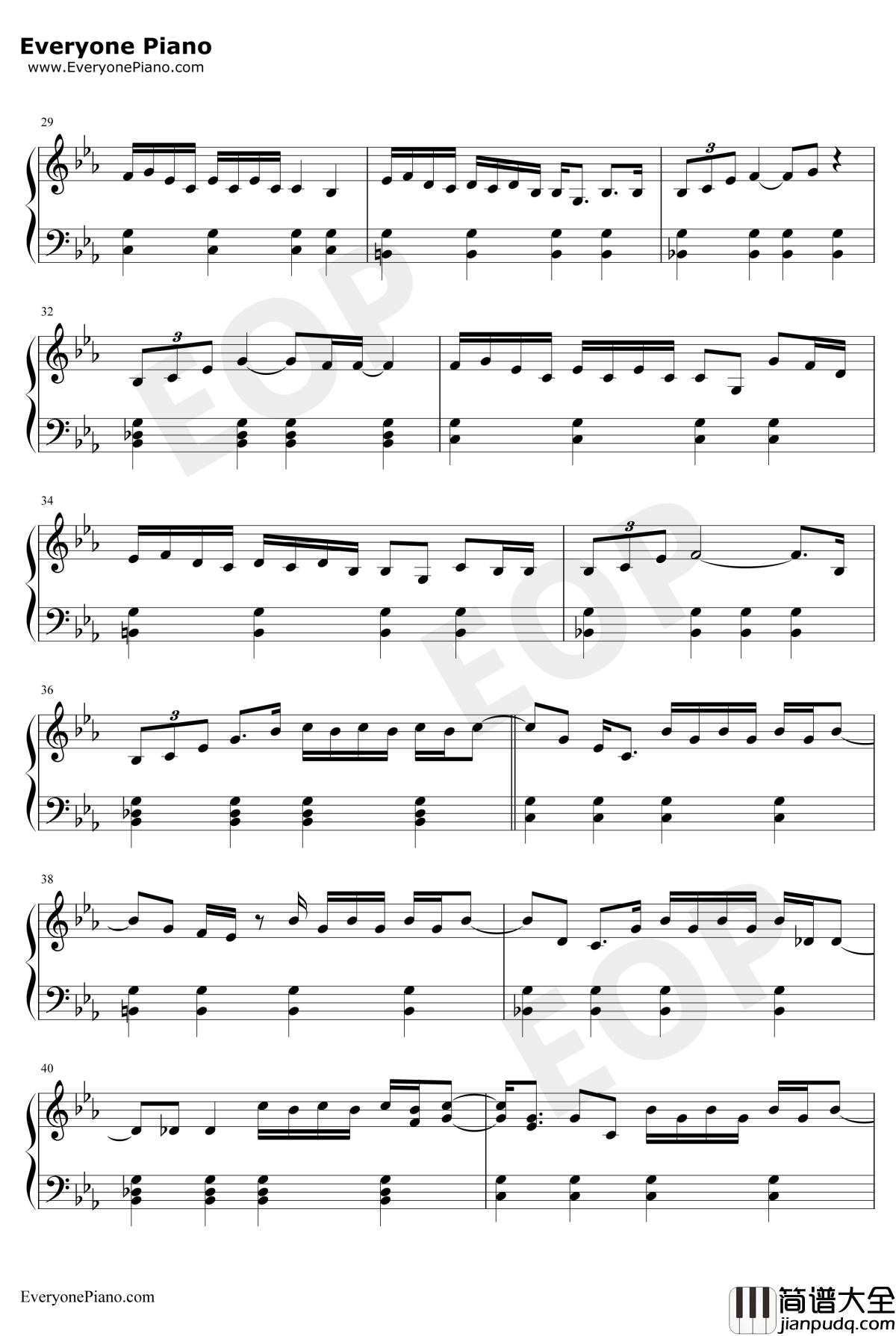 Needy钢琴谱_Ariana_Grande